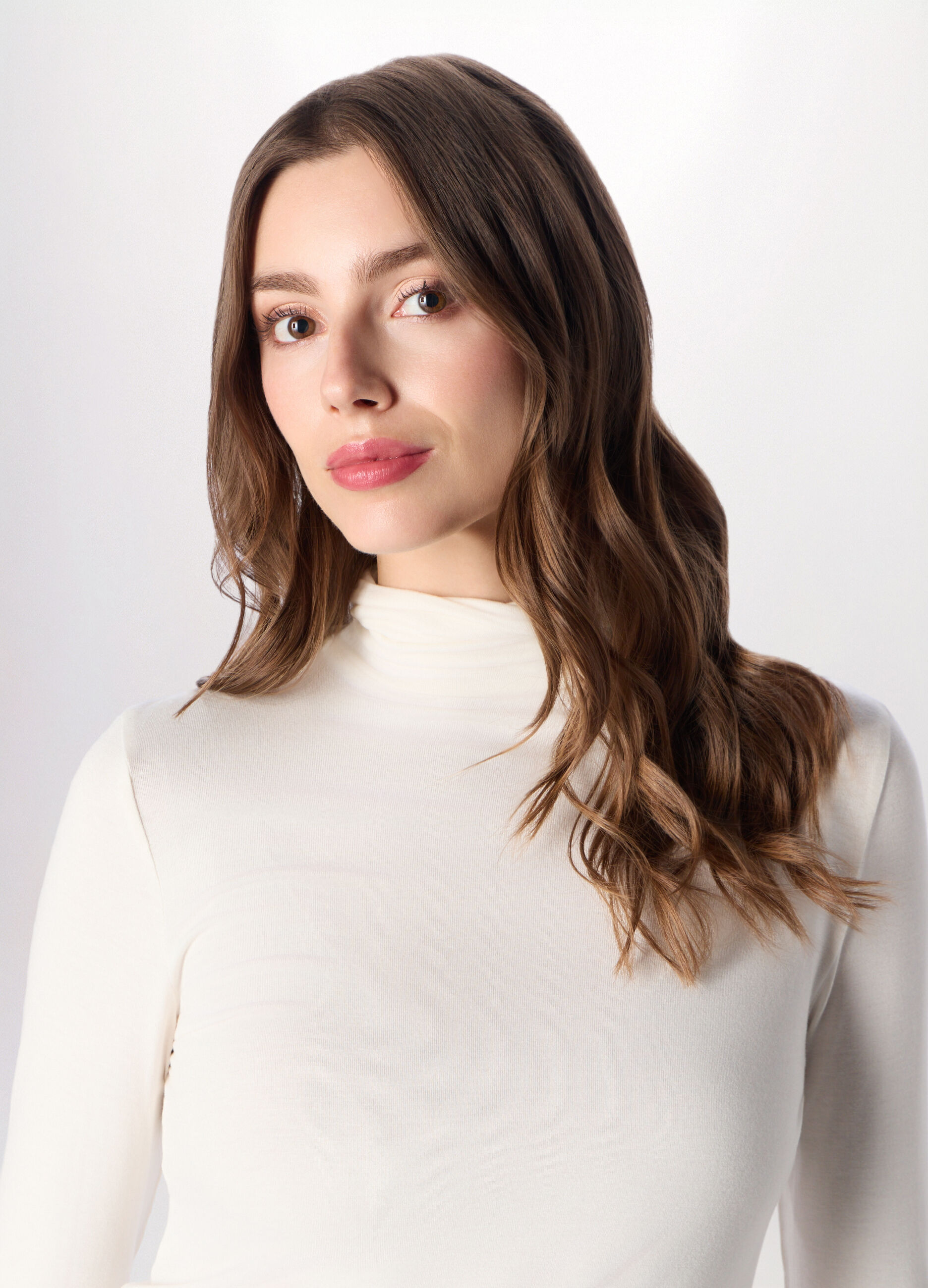 Lupetto in viscosa stretch donna_2