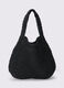 Borsa a secchiello in carta tessile donna_0