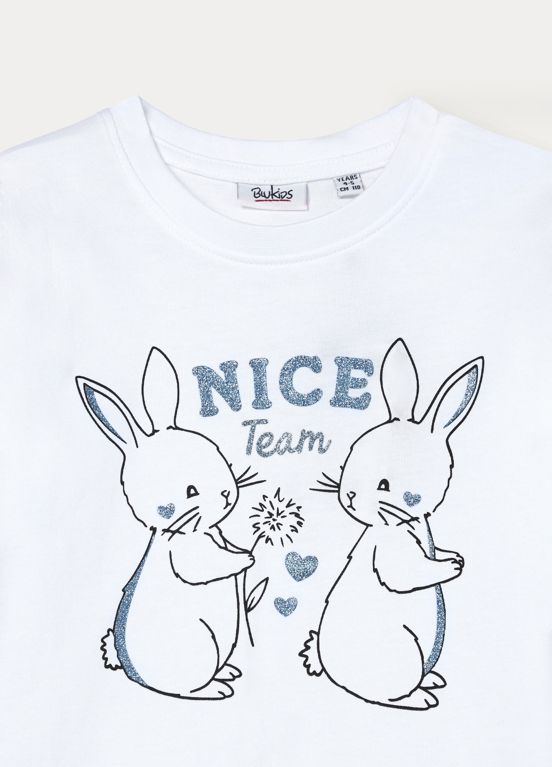 T-shirt in jersey di puro cotone bambina_2