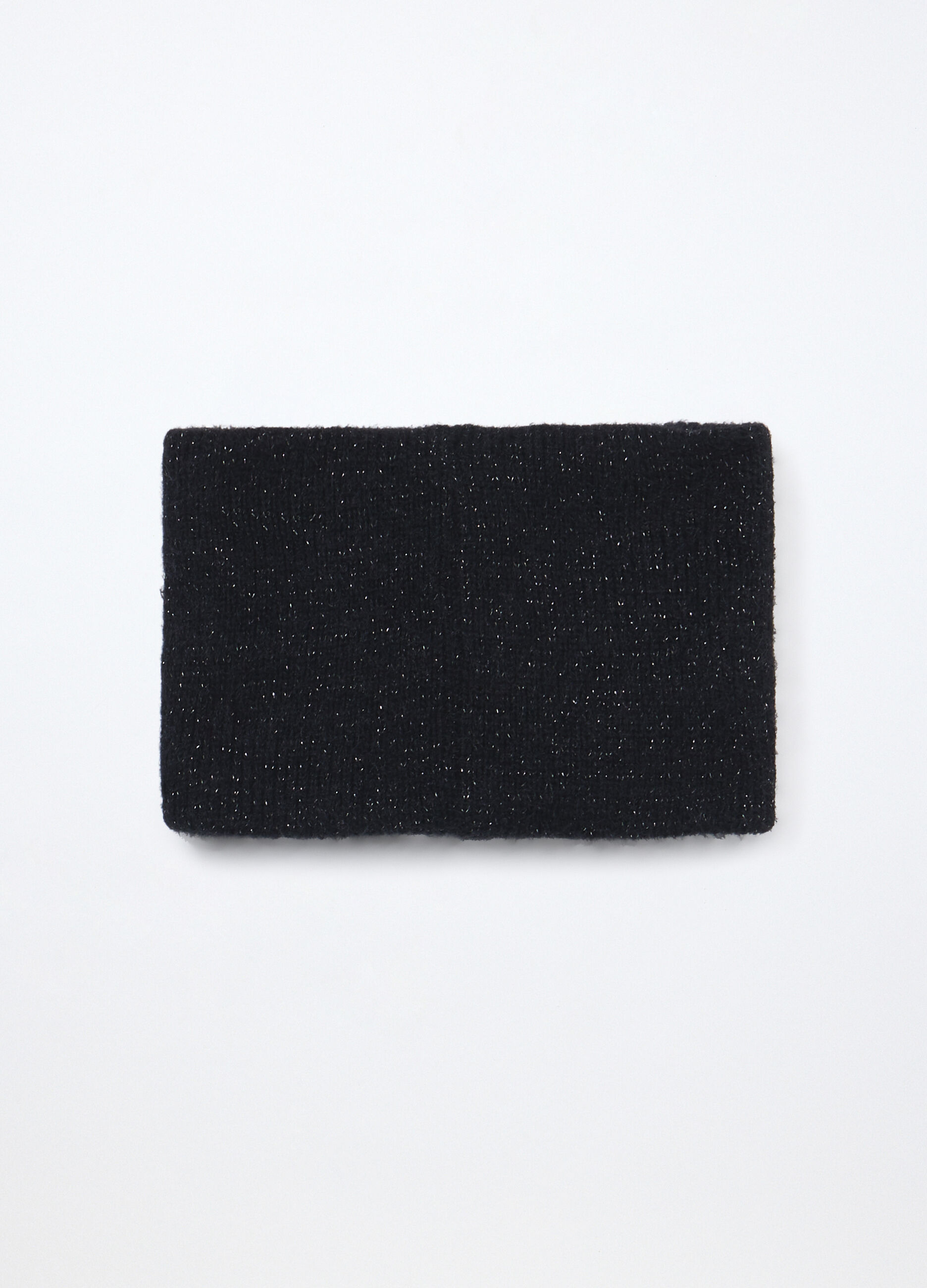 Scaldacollo tricot con filo lurex_1