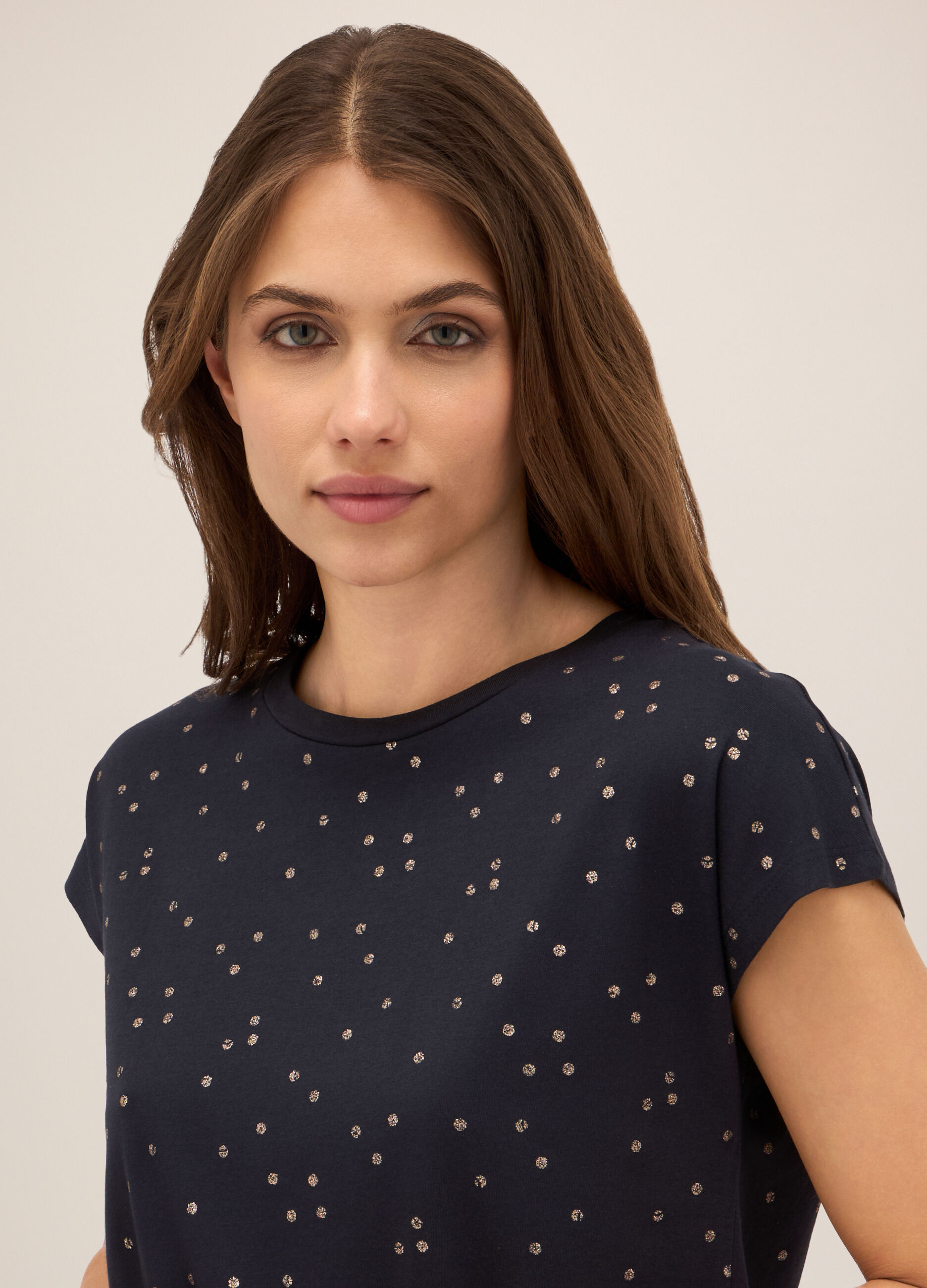 T-shirt in puro cotone donna_2