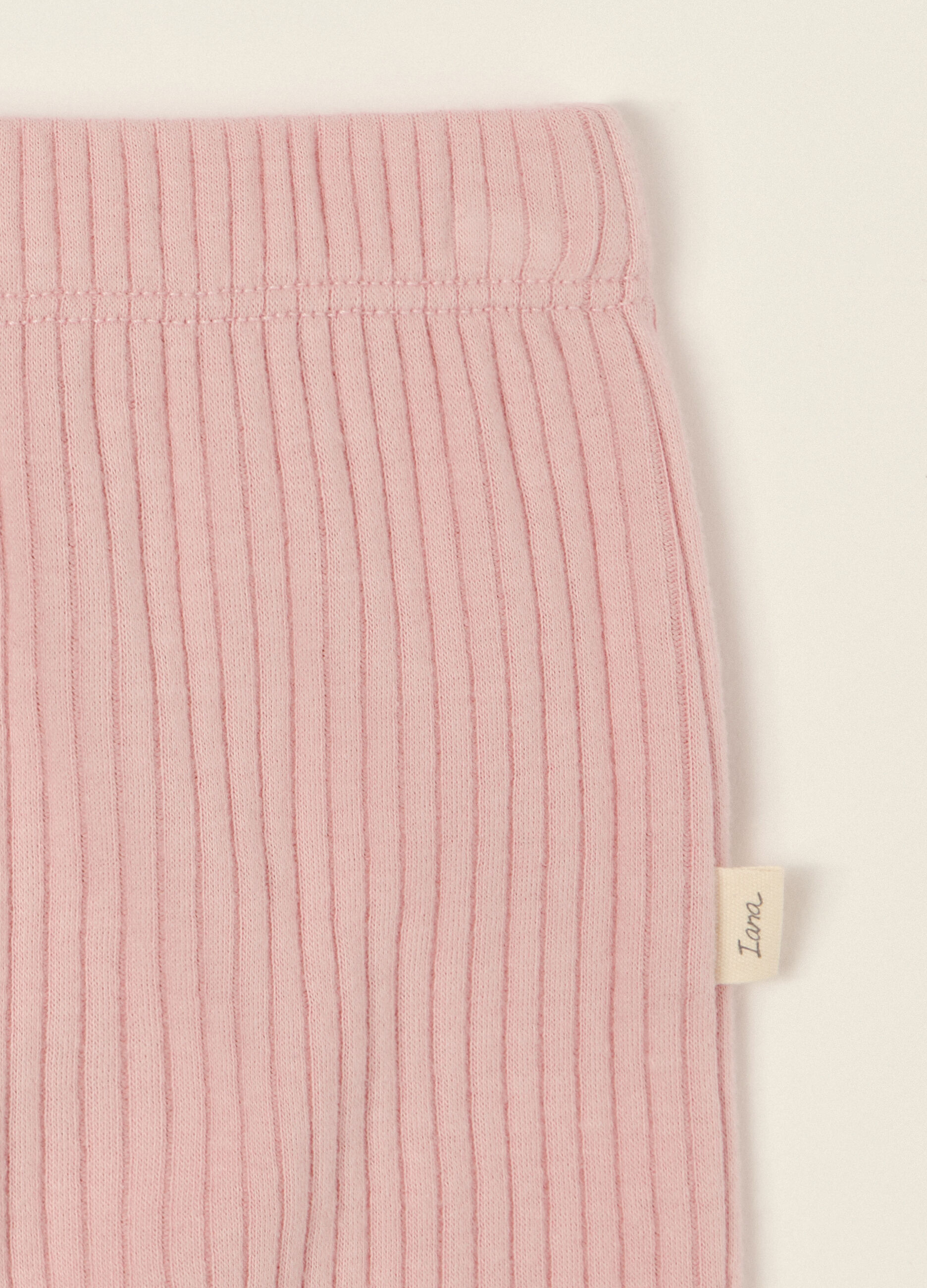 Set neonato bianco e rosa in cotone organico_3