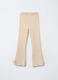 Pantaloni misto viscosa in costina Flare Fit bambina_1