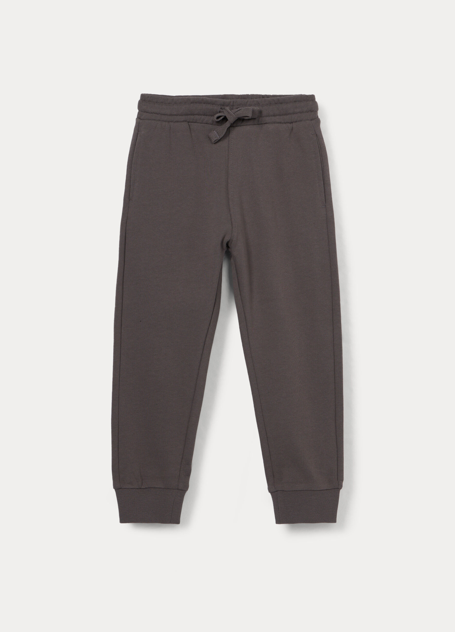 Jogger in french terry di puro cotone bambino_0