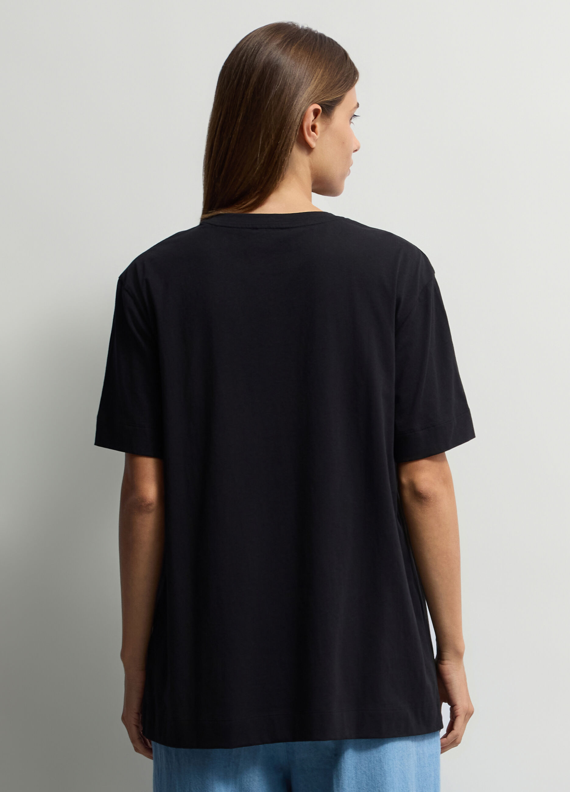 T-shirt girocollo Fit Over donna_1