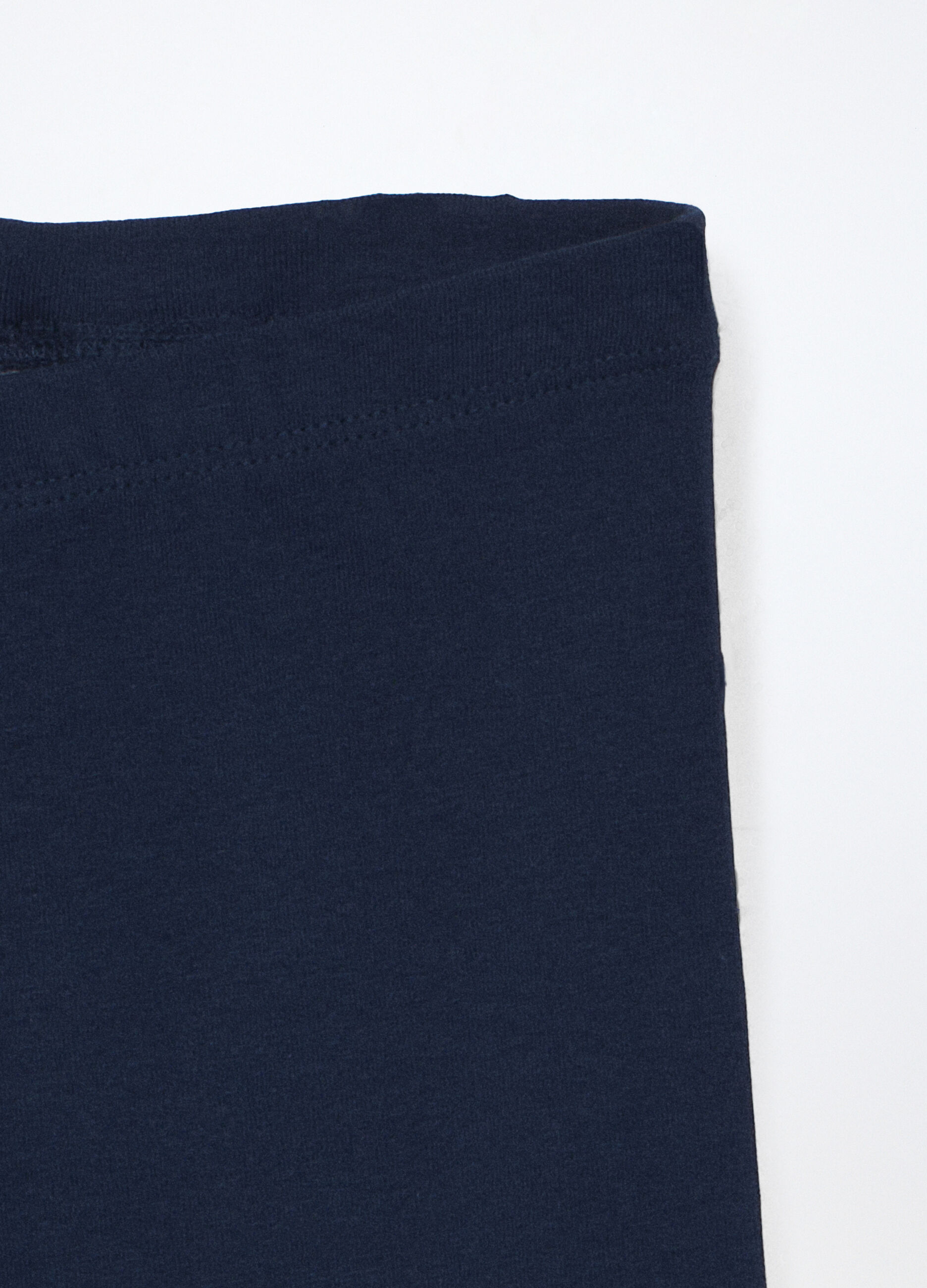 Leggings in jersey di cotone stretch bambina_2