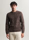 Maglione girocollo in misto lana uomo_0
