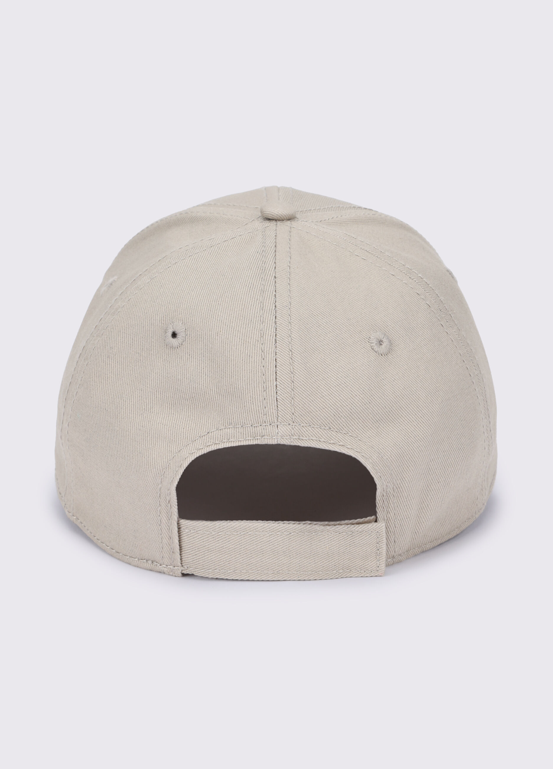 Cappello baseball in twill di cotone uomo_1