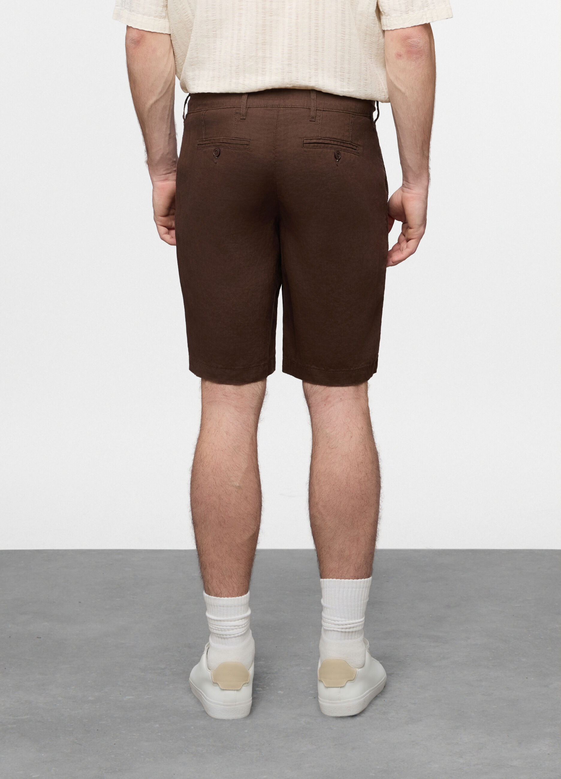 Bermuda in lino uomo_1