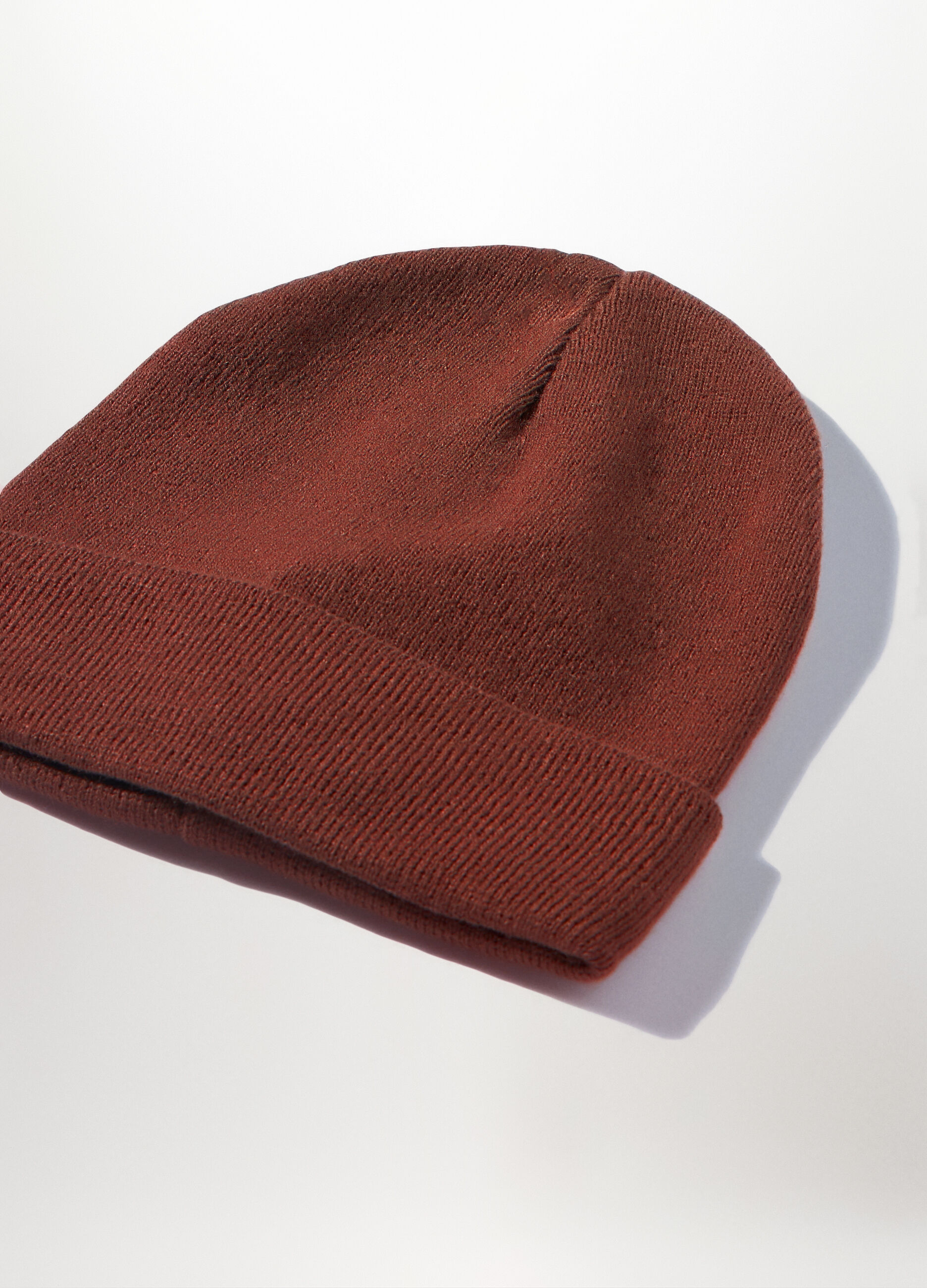 Berretto in maglia con risvolto uomo_2
