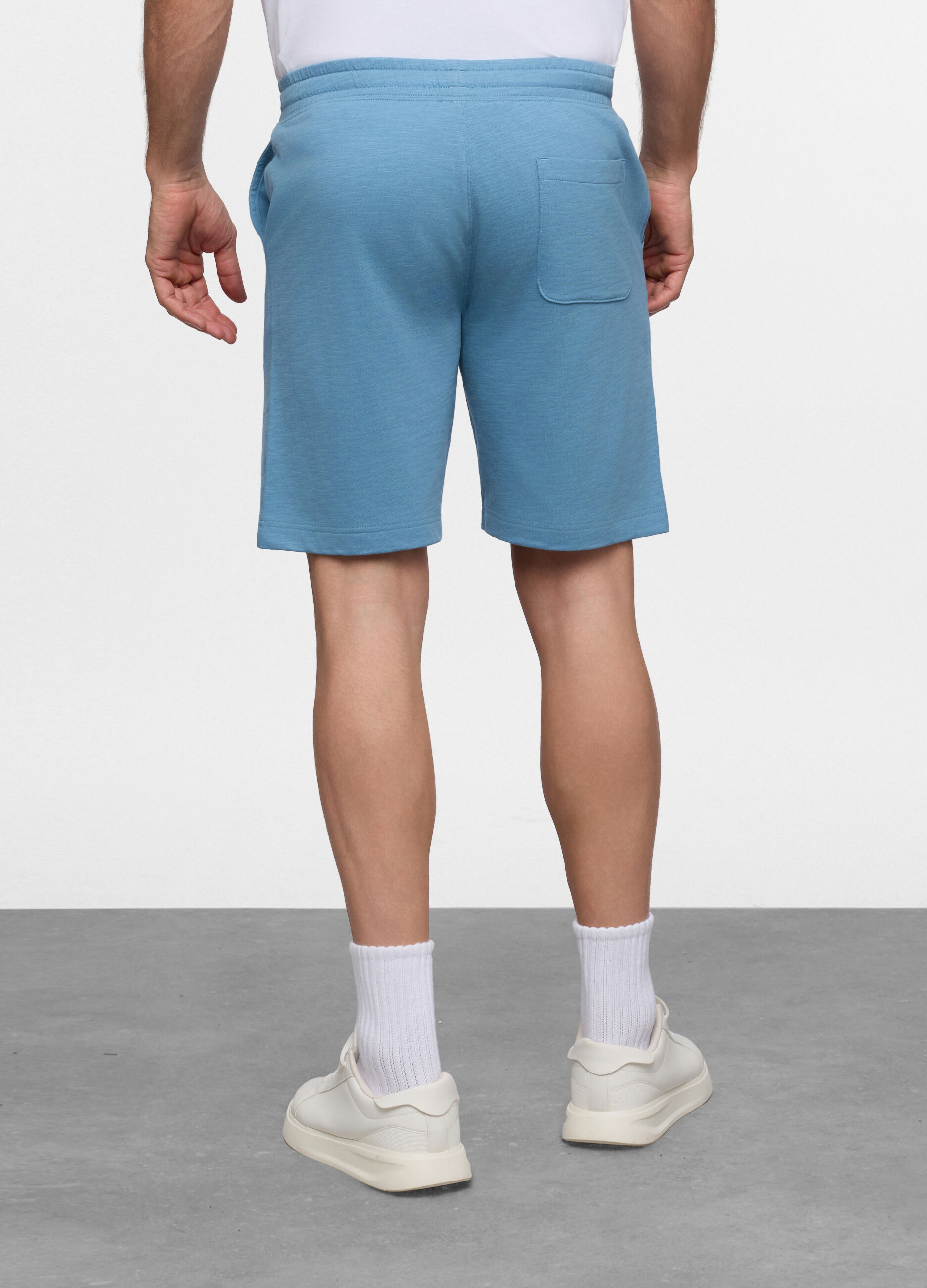 Pantaloncini sportivi in cotone uomo_1
