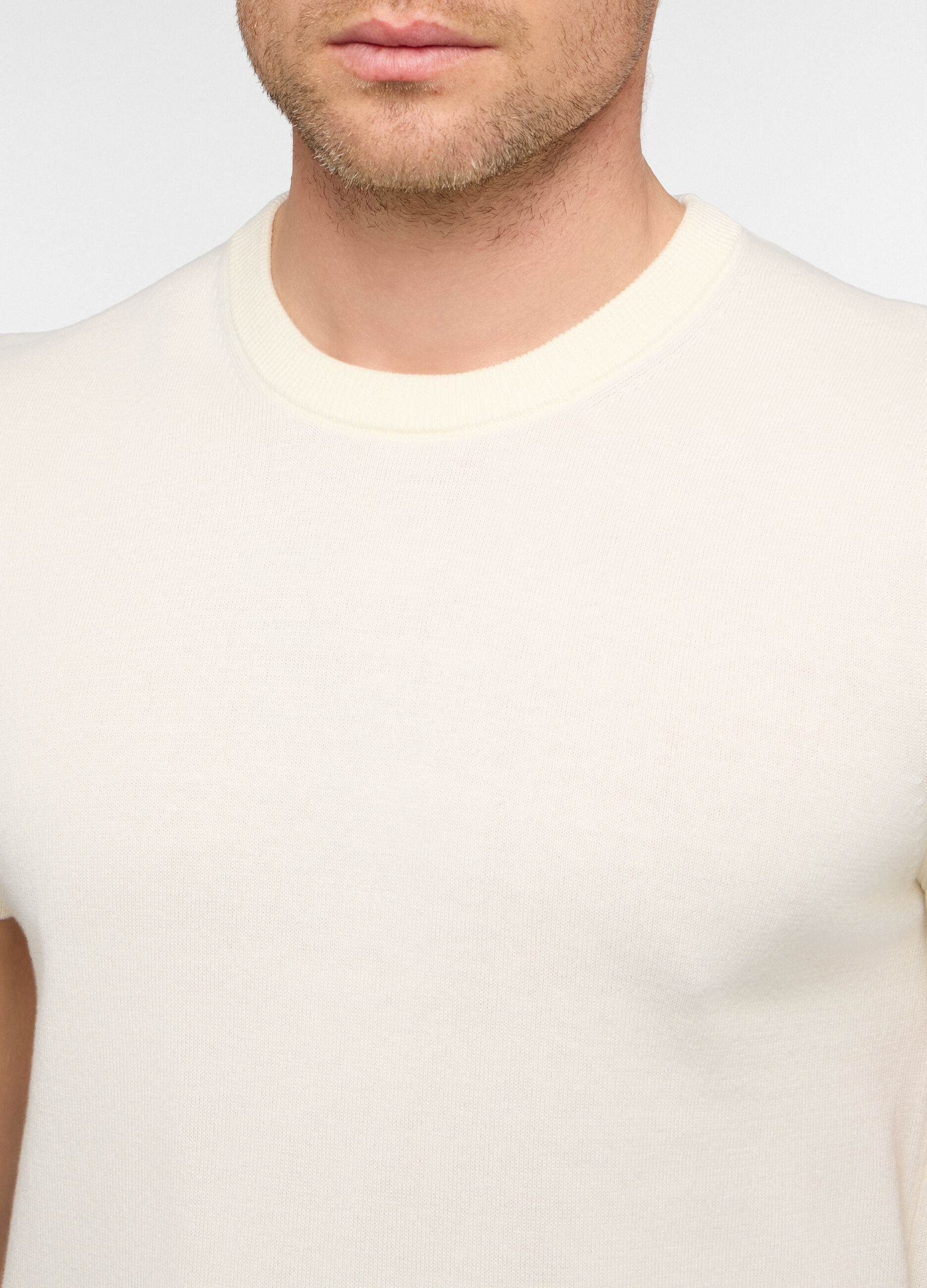 Maglia a maniche corte in cotone uomo_2