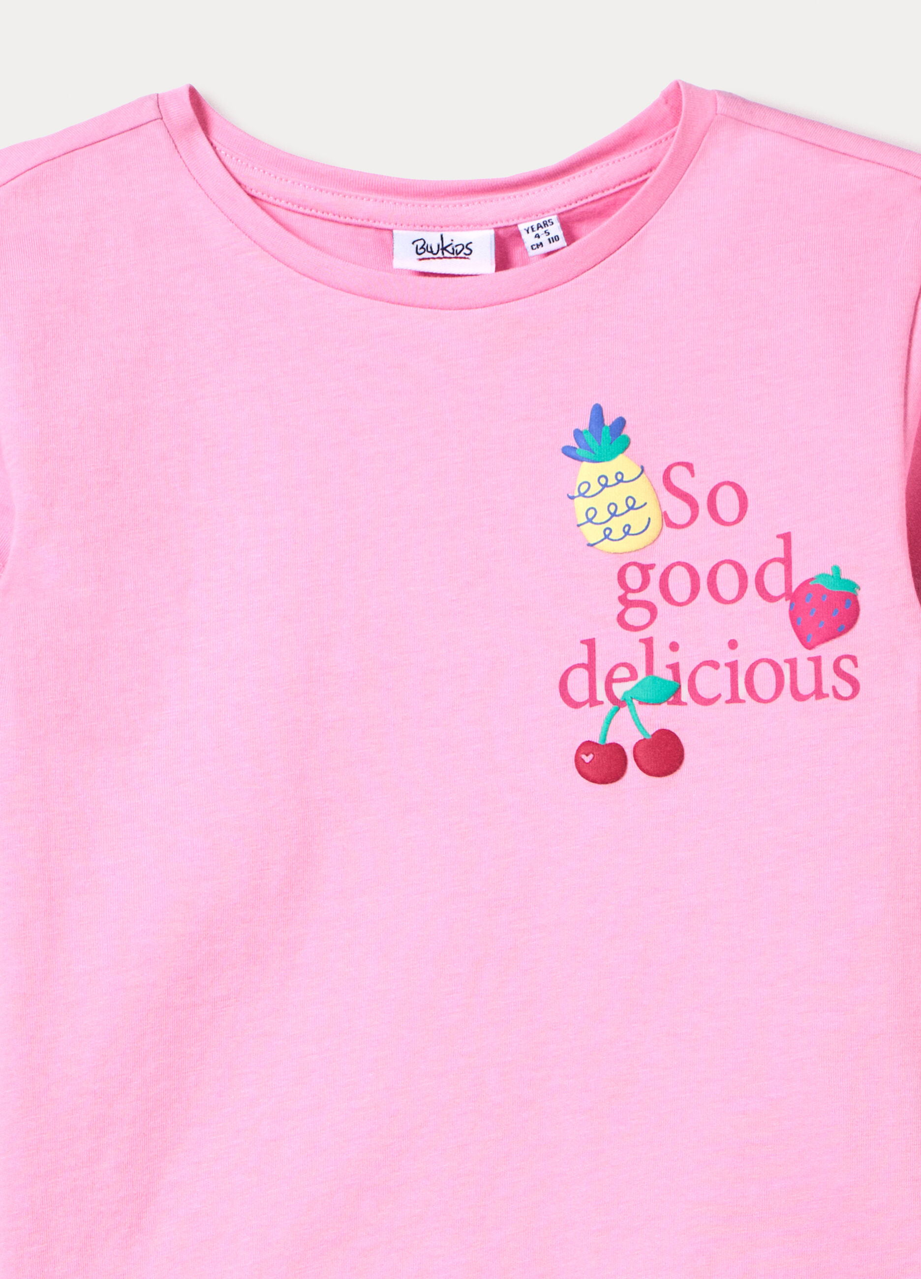 Jogging set in jersey di puro cotone bambina_2