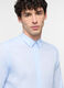 Camica regular fit con colletto button down in voile di cotone_2