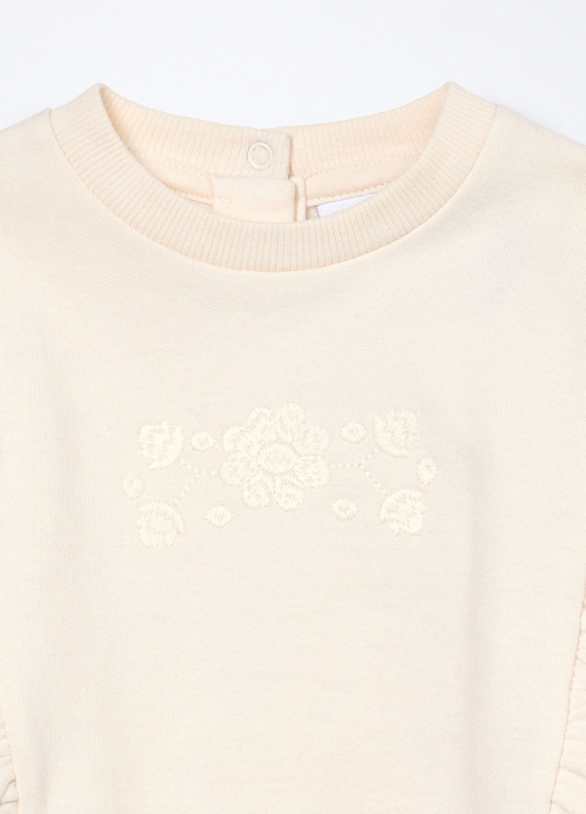 Jogging set in french terry misto cotone neonata_2