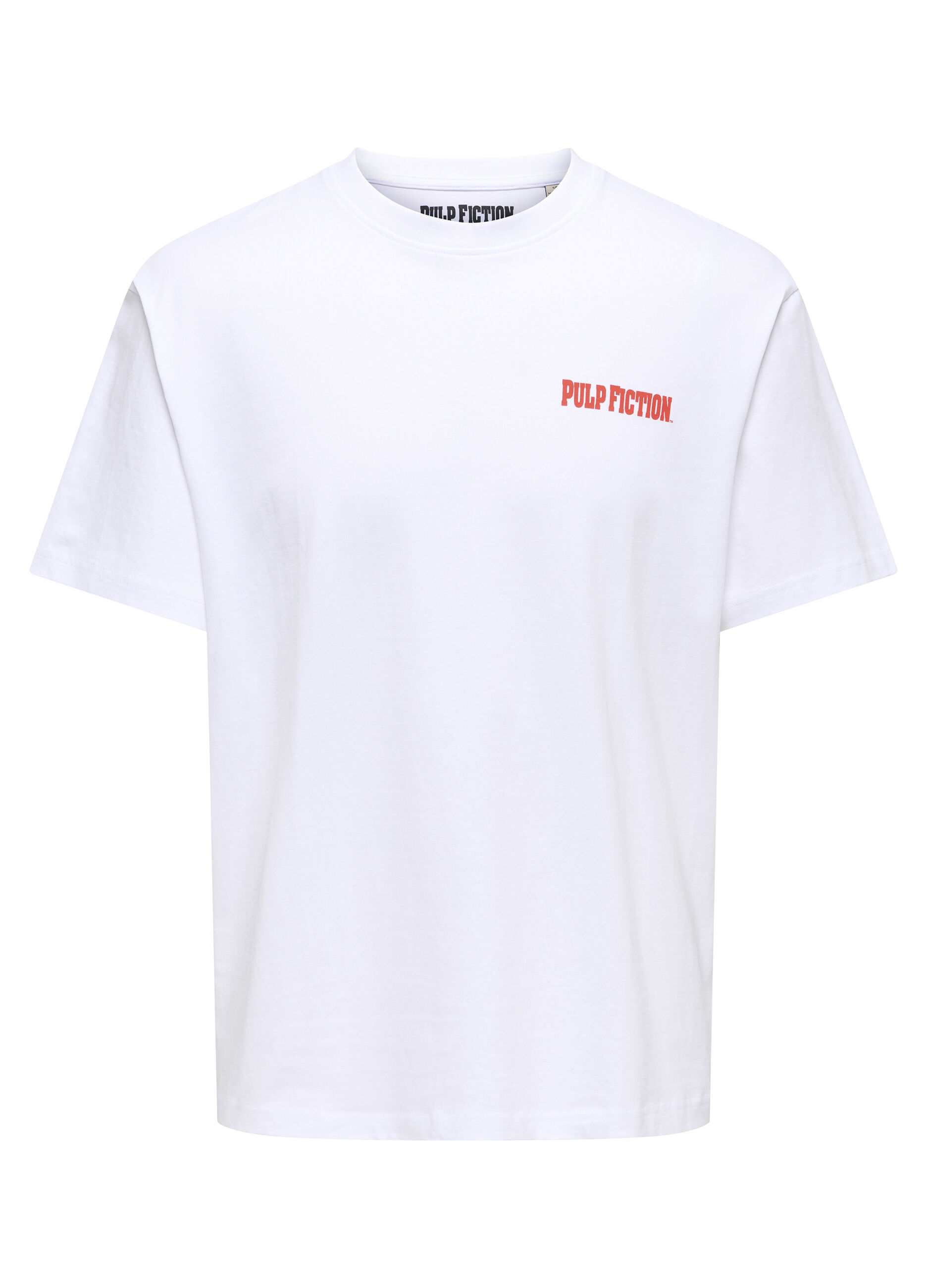 T-shirt girocollo con stampa Pulp Fiction uomo_0