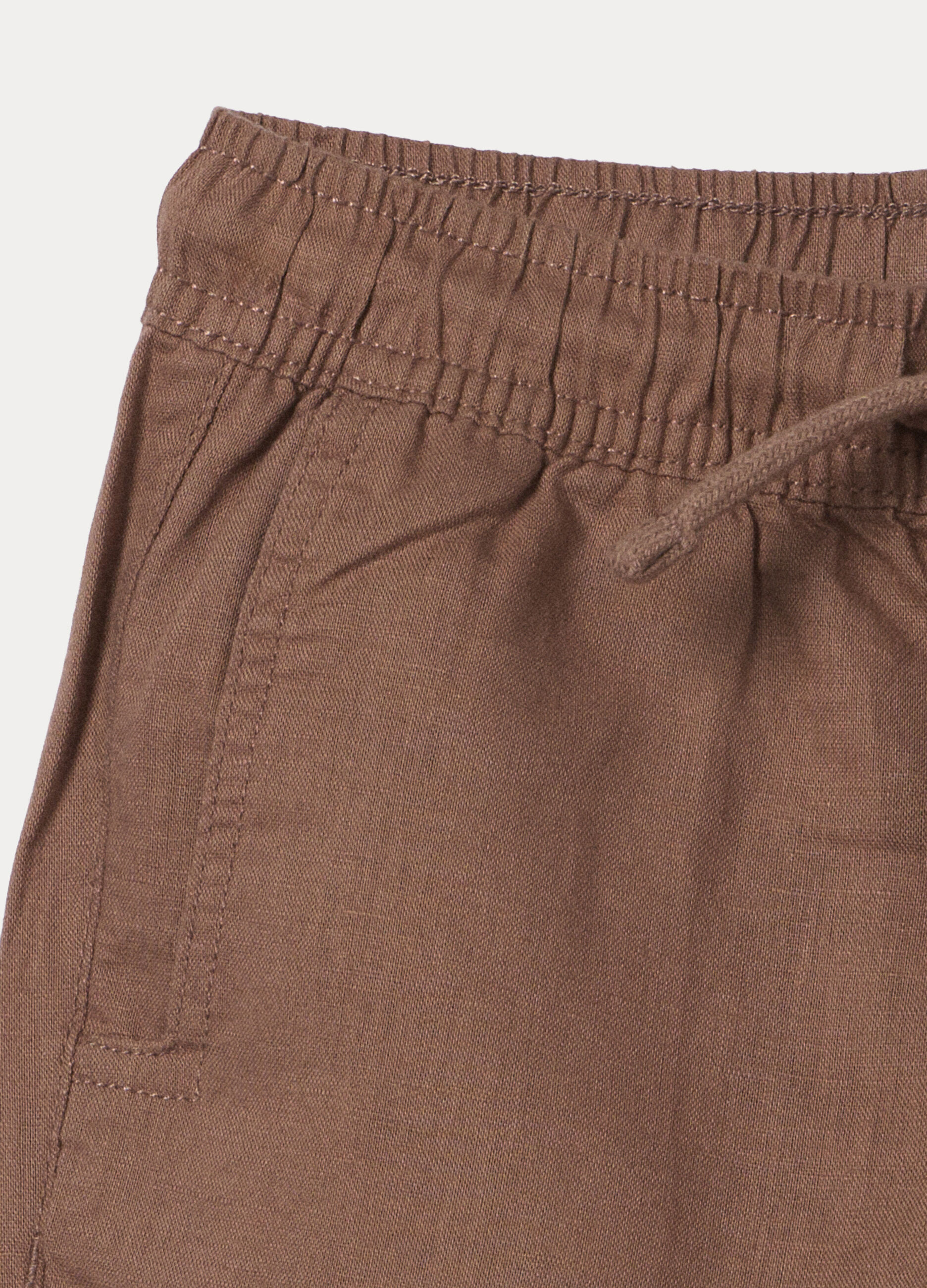 Pantaloni misto lino bambino