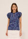 Blusa in american crepe donna_0