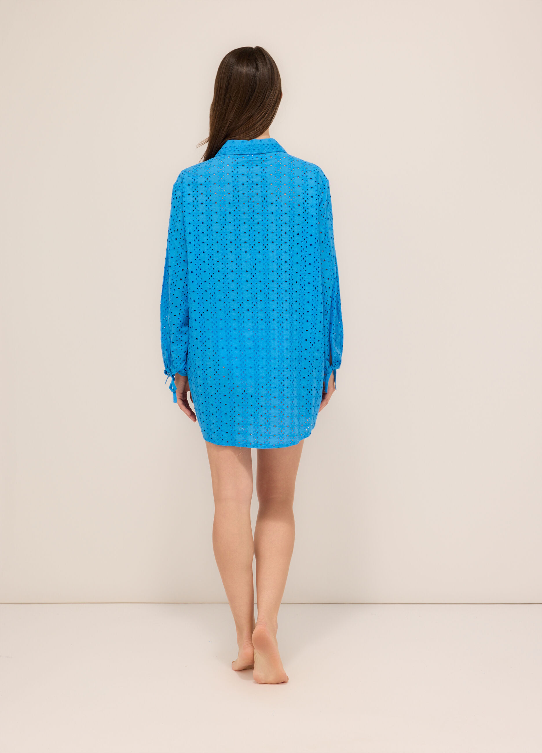 Copricostume in puro cotone sangallo donna_2