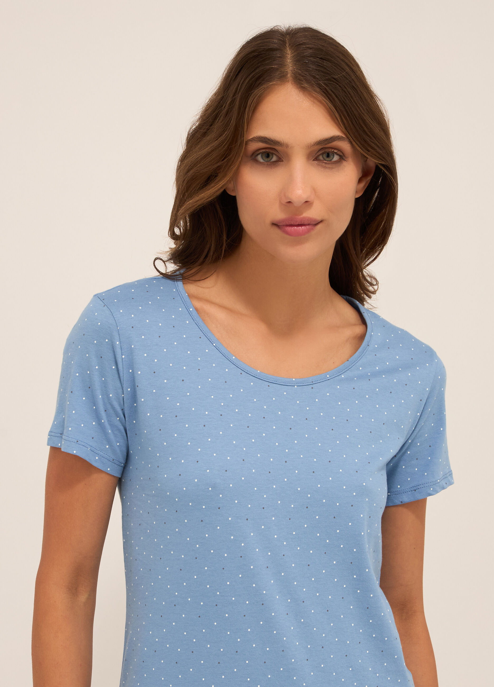 T-shirt in puro cotone donna_2