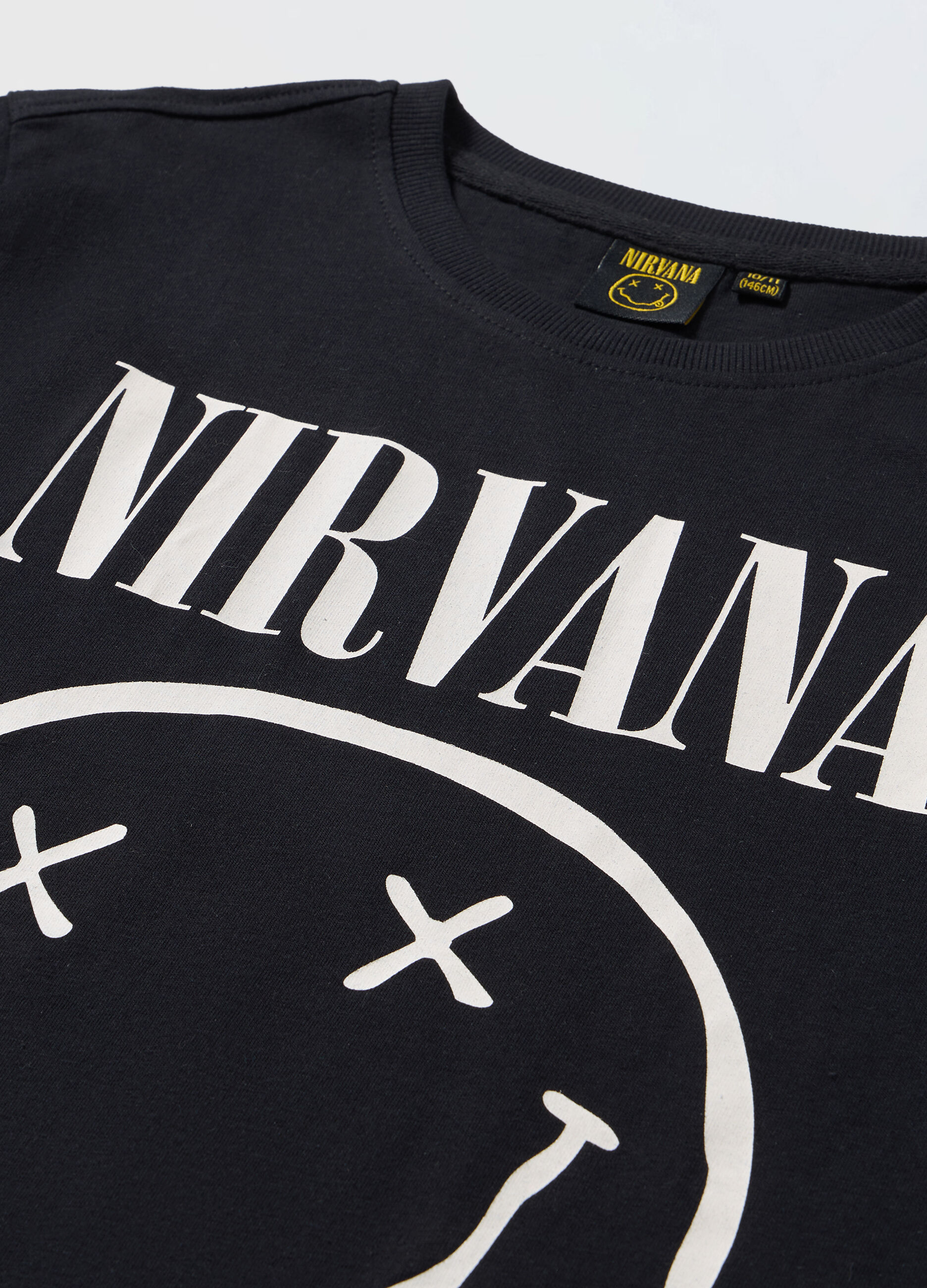 T-shirt Nirvana in puro cotone jersey ragazzo_1