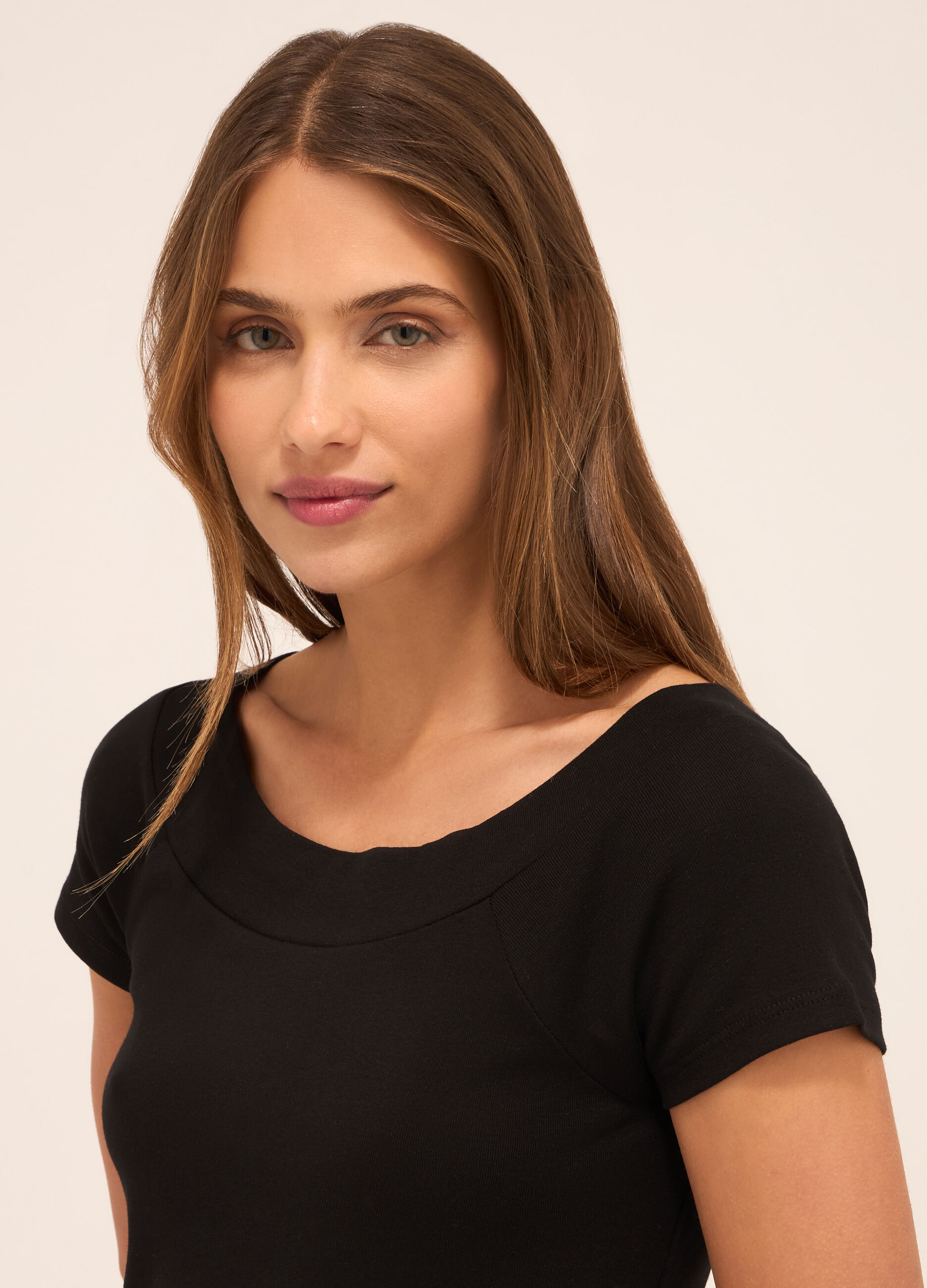 T-shirt in puro cotone donna_2