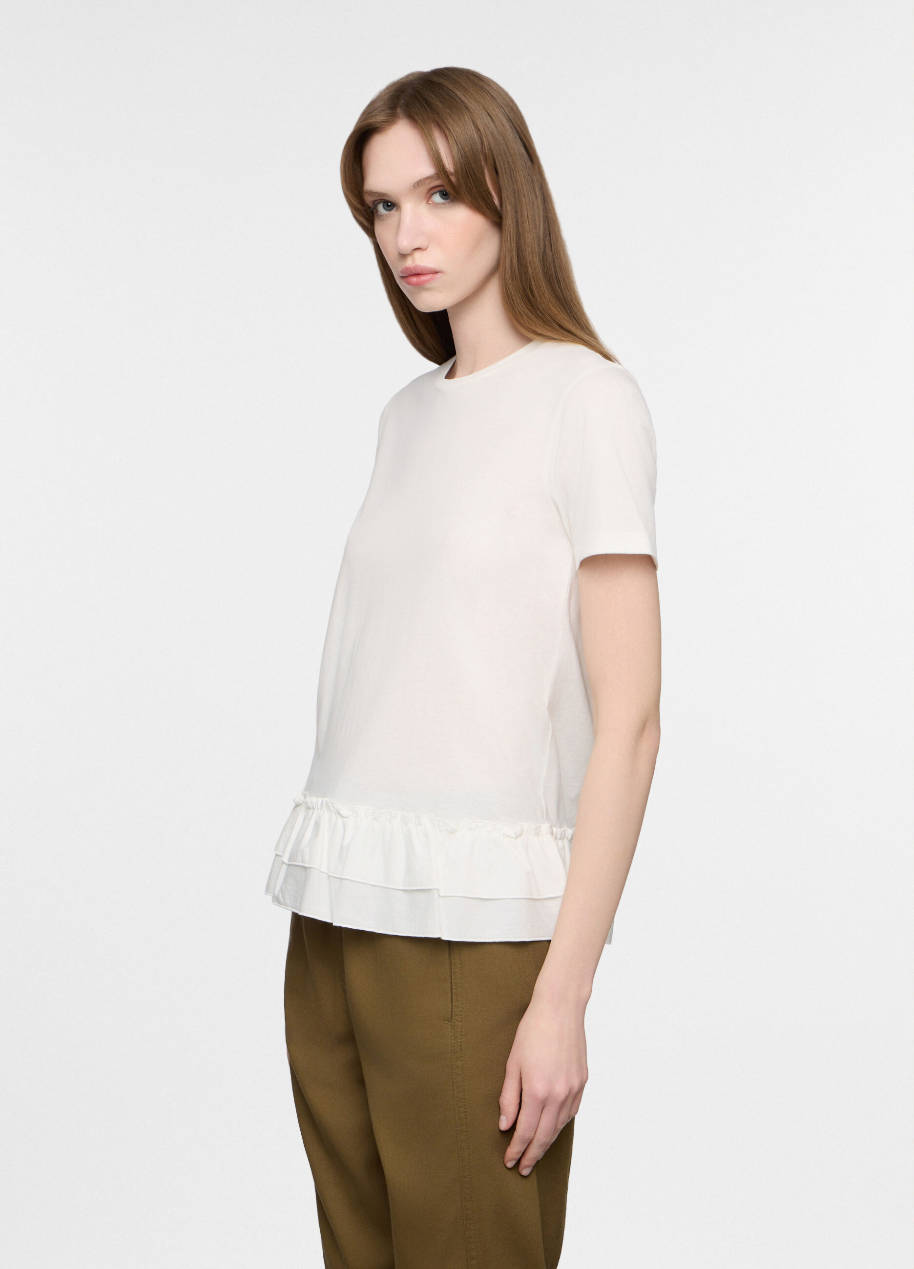 T-shirt girocollo donna_0