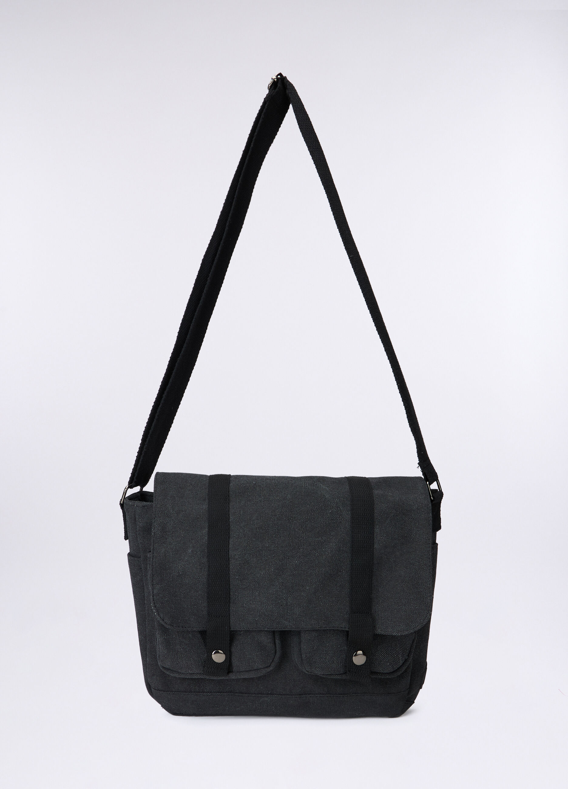 Borsa tracolla con doppia tasca uomo_0