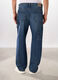 Jeans 5 tasche baggy in cotone uomo_2