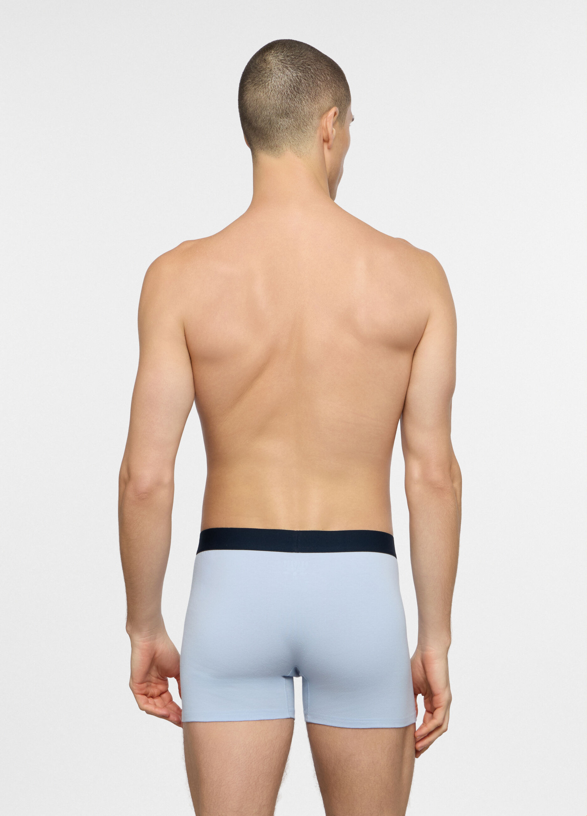 Boxer lunghi in jersey di cotone uomo_2