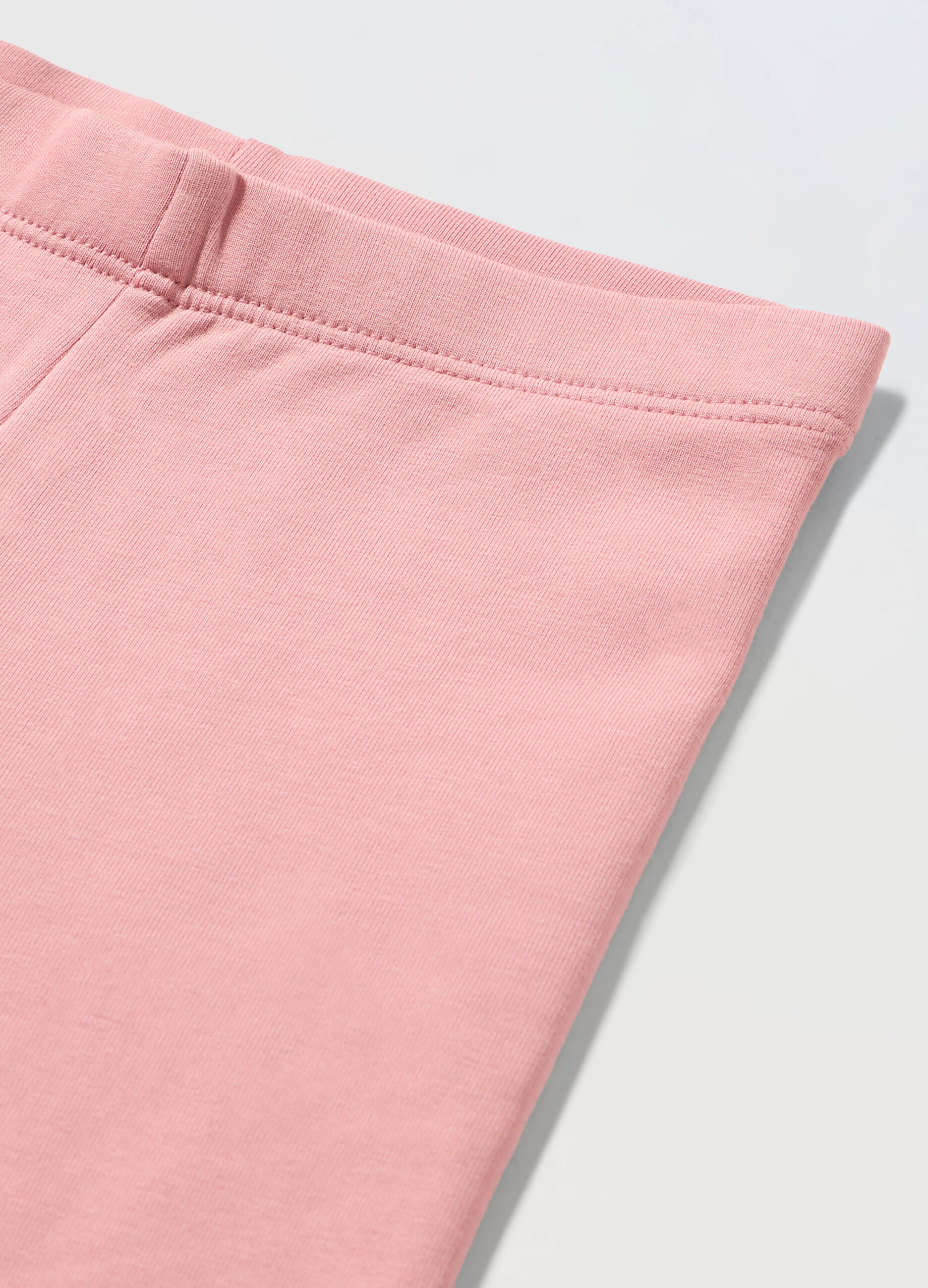 Leggings in french terry bambina_1