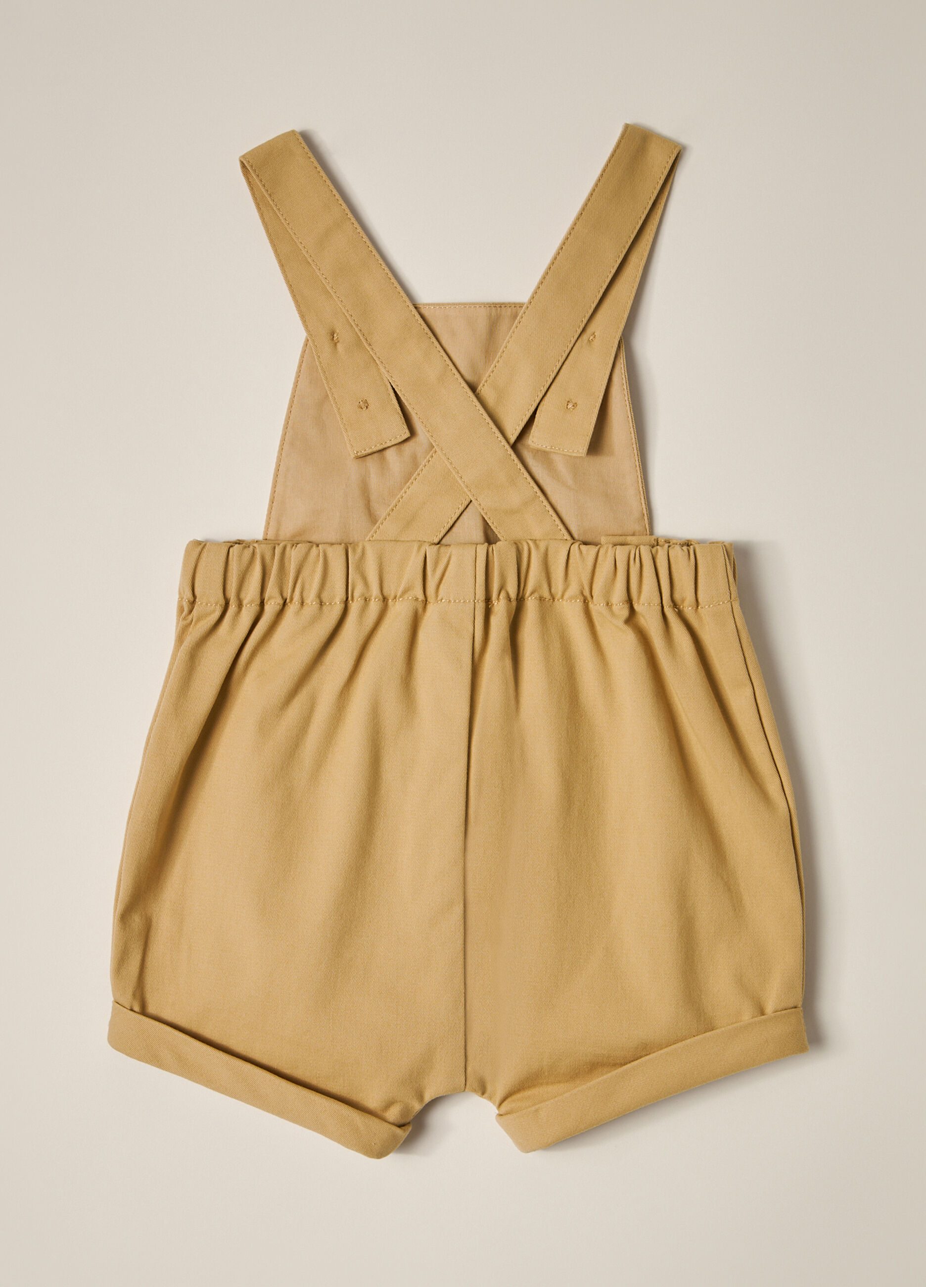 Salopette in twill di cotone stretch IANA neonato_3
