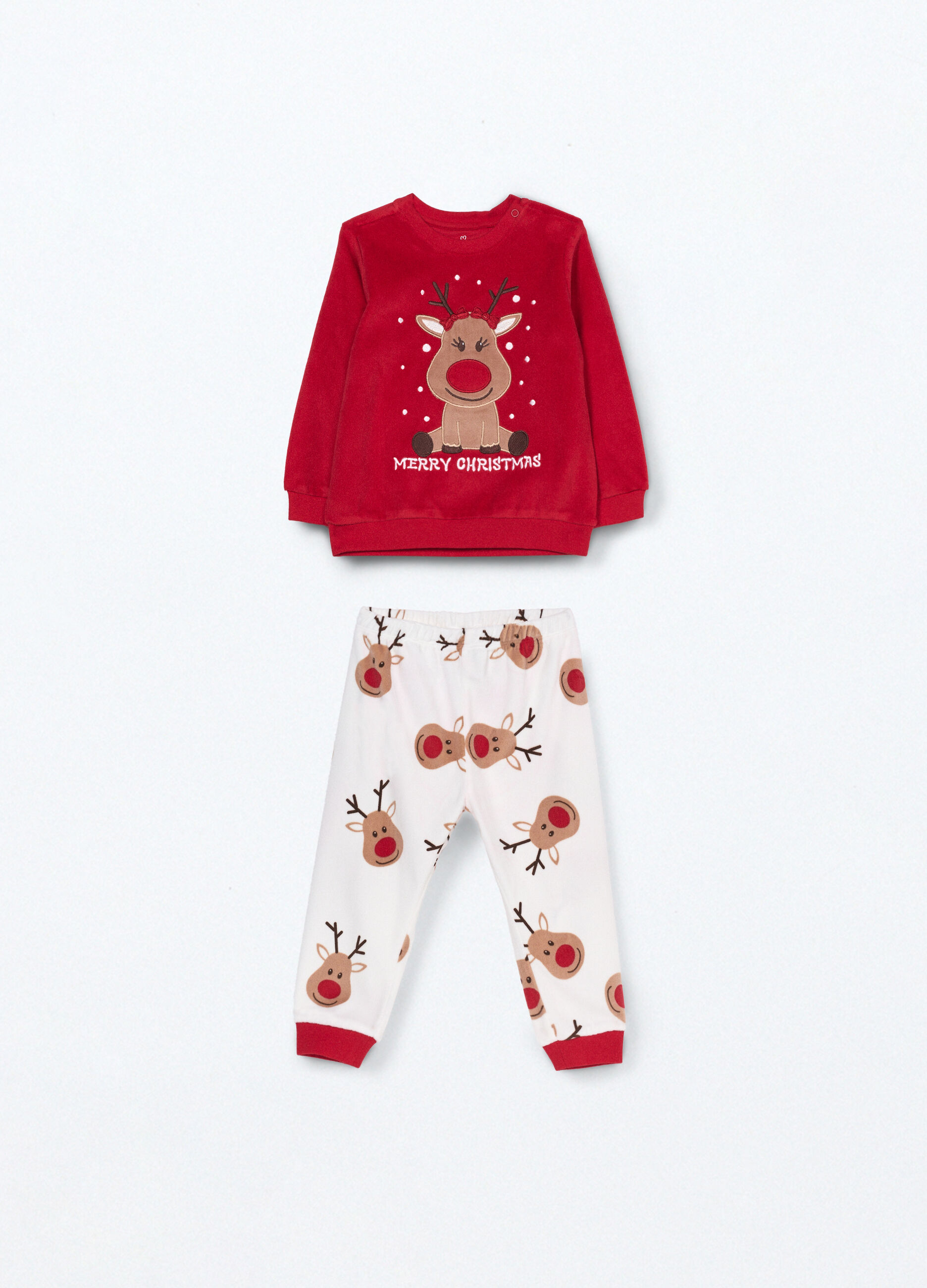 Set pigiama velour neonata_0