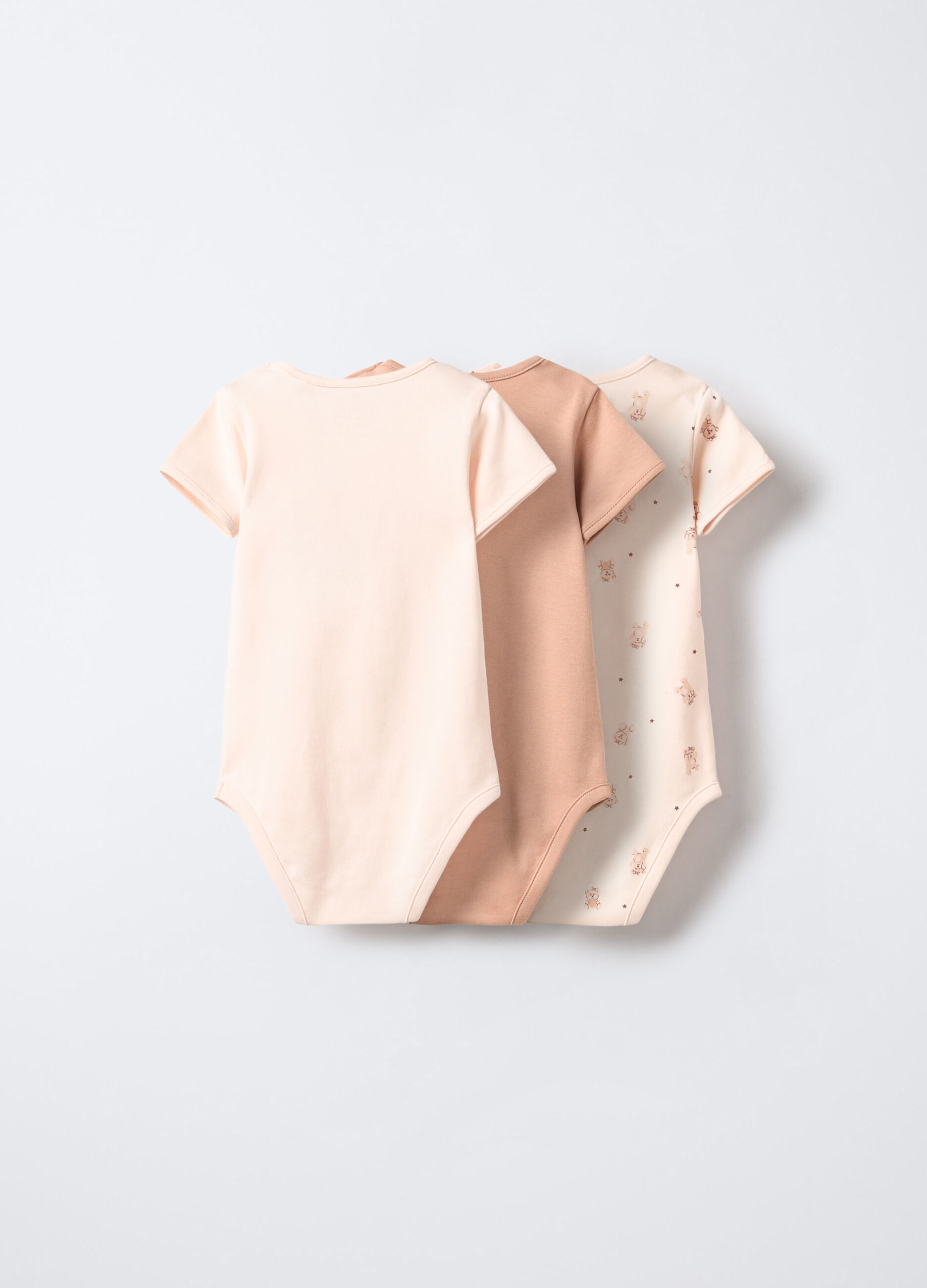 Pack 3 body in interlock di puro cotone neonata_1