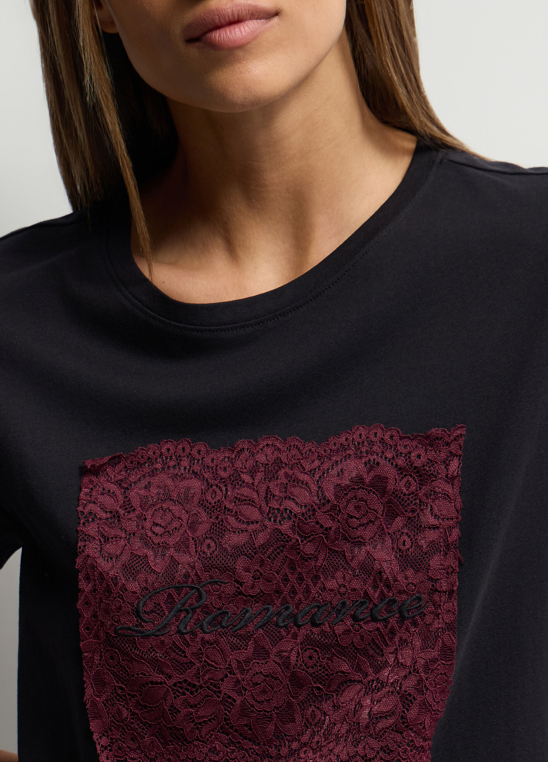 T-shirt girocollo donna_2