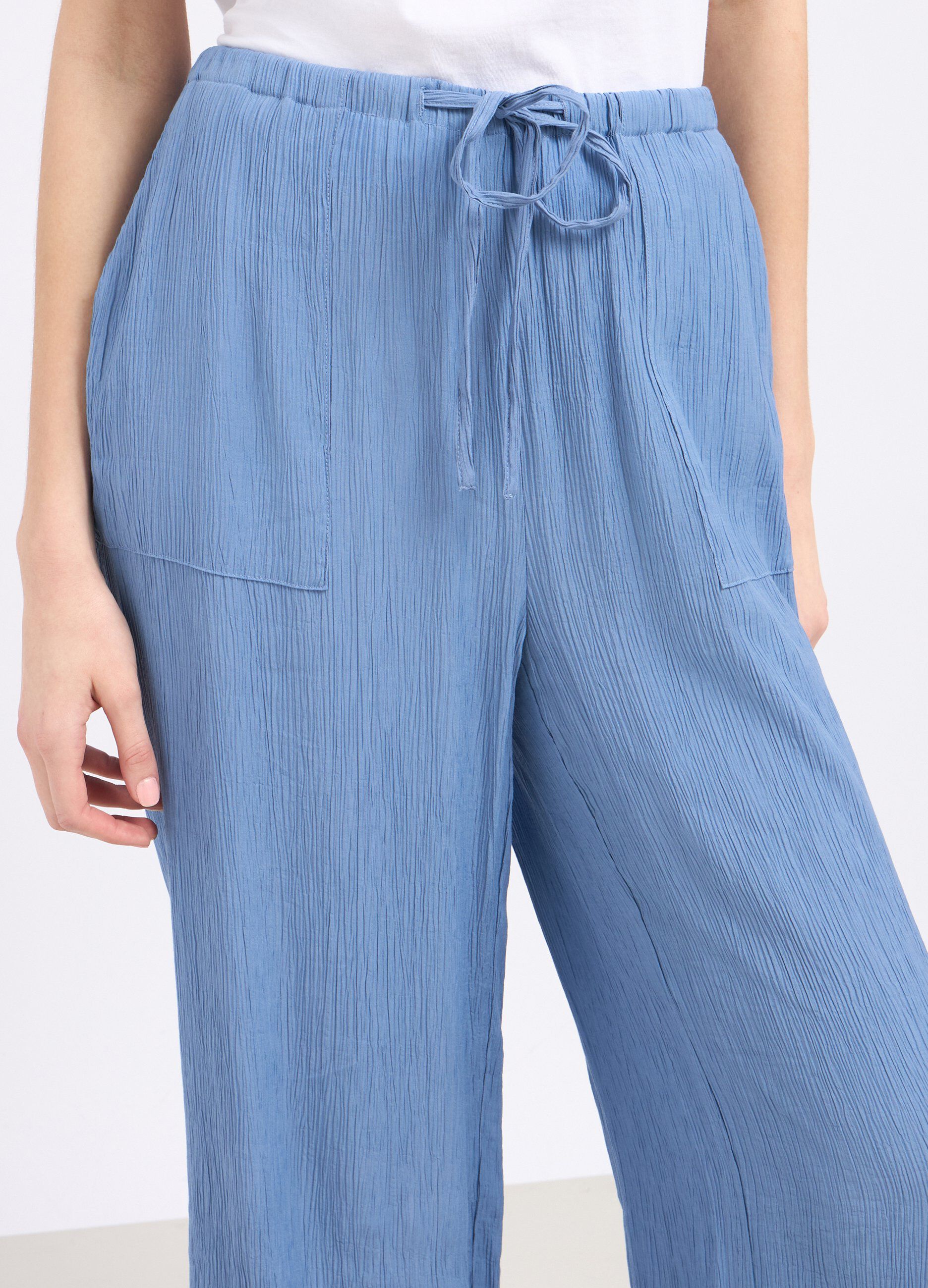 Joggers crêpe donna