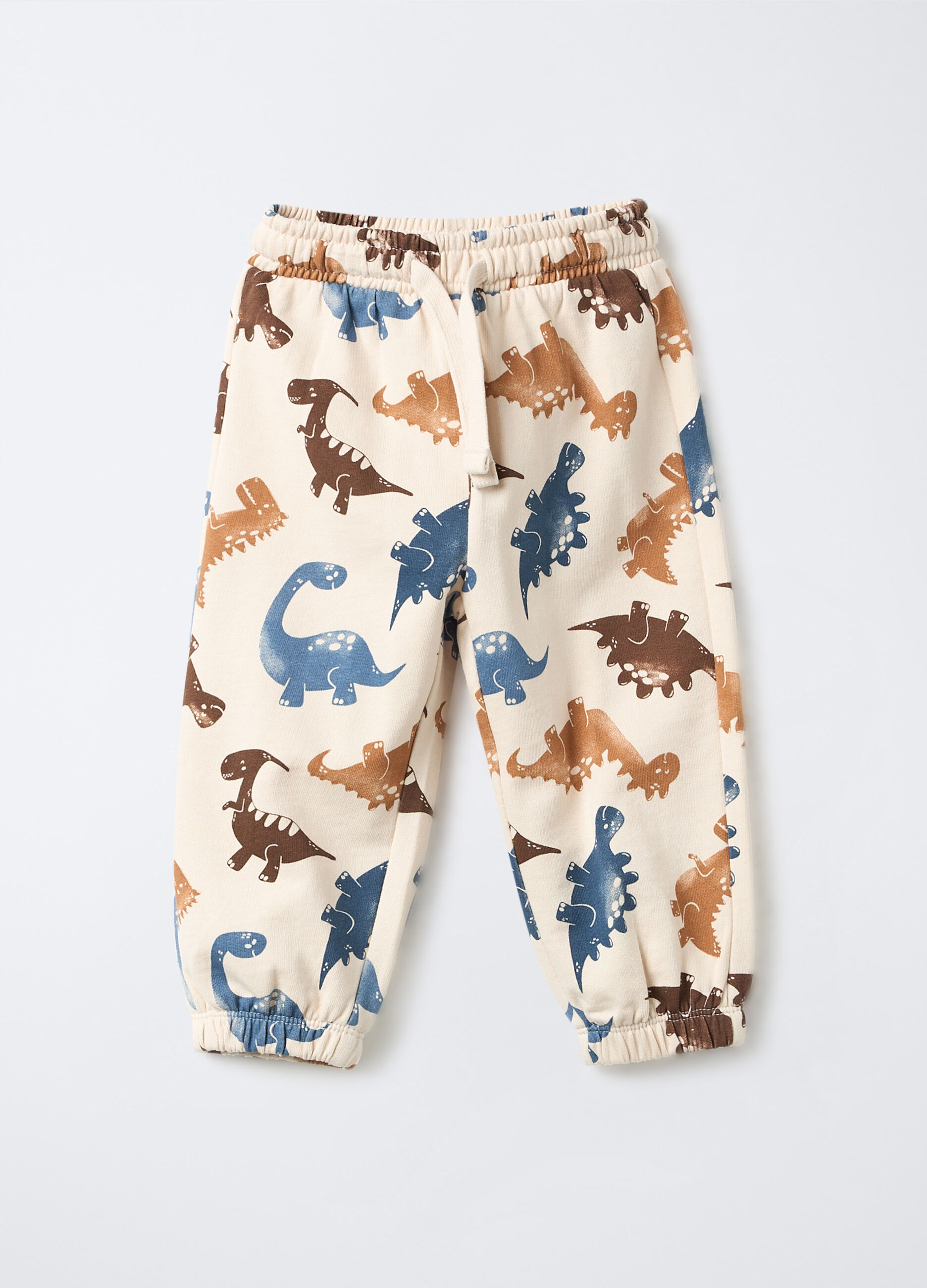 Jogger in puro cotone garzato Fit Comfort bimbo_0