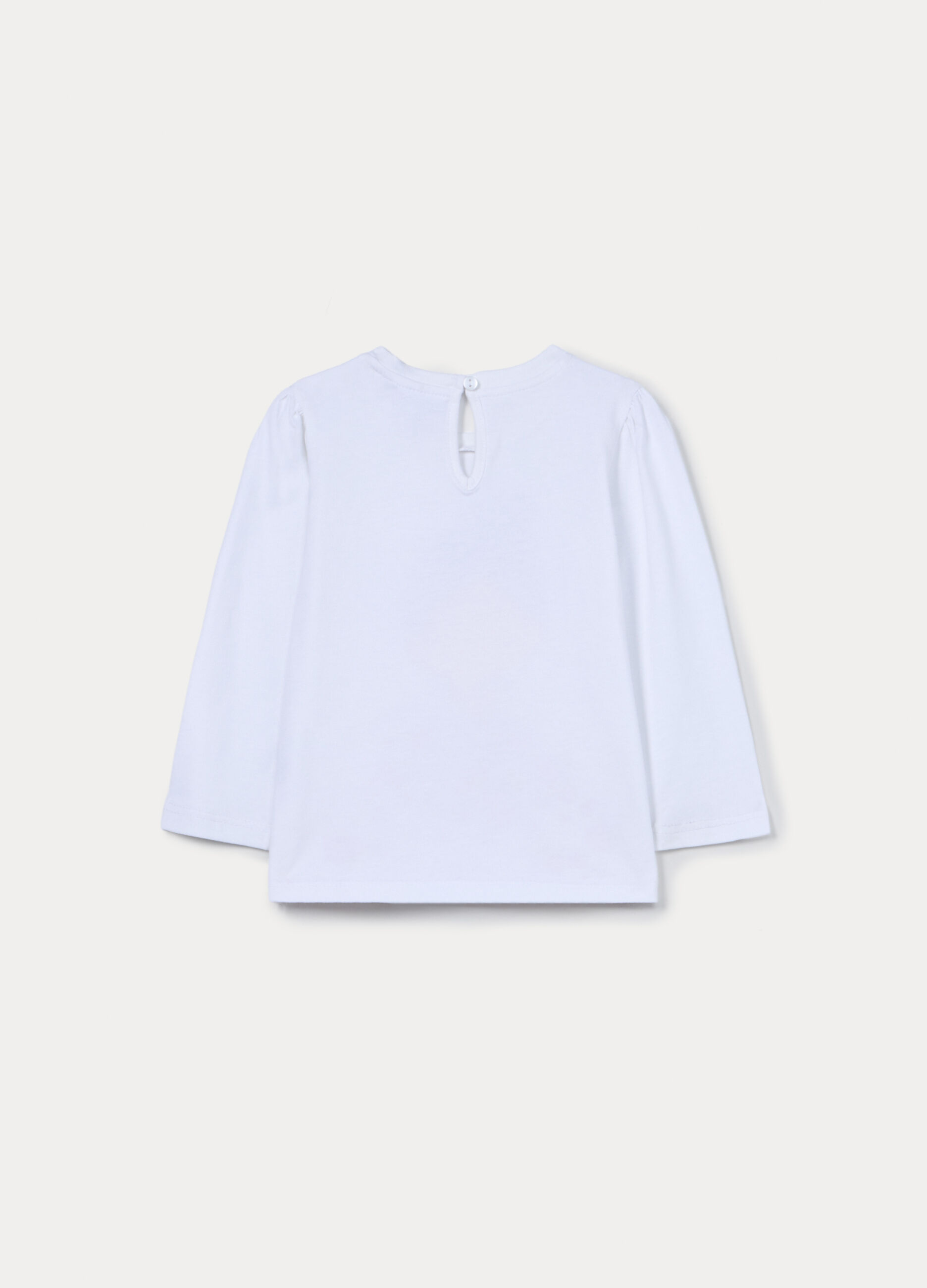 T-shirt in jersey di puro cotone bimba_1
