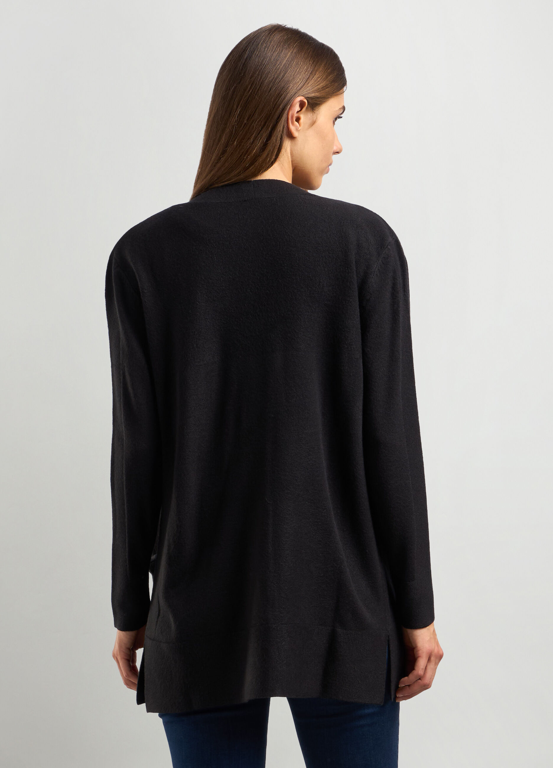 Cardigan aperto tricot donna_1