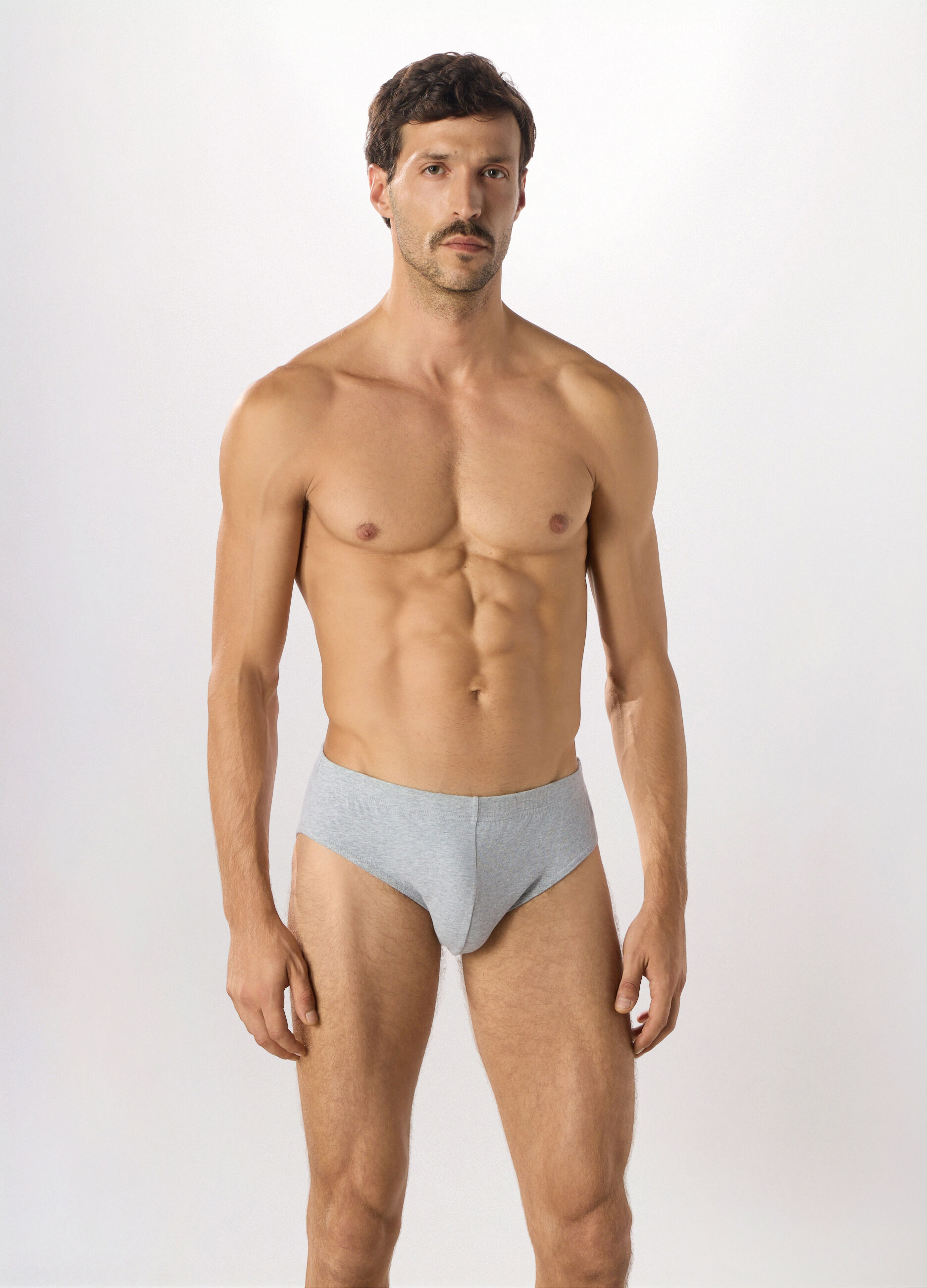 Slip in cotone stretch uomo_0