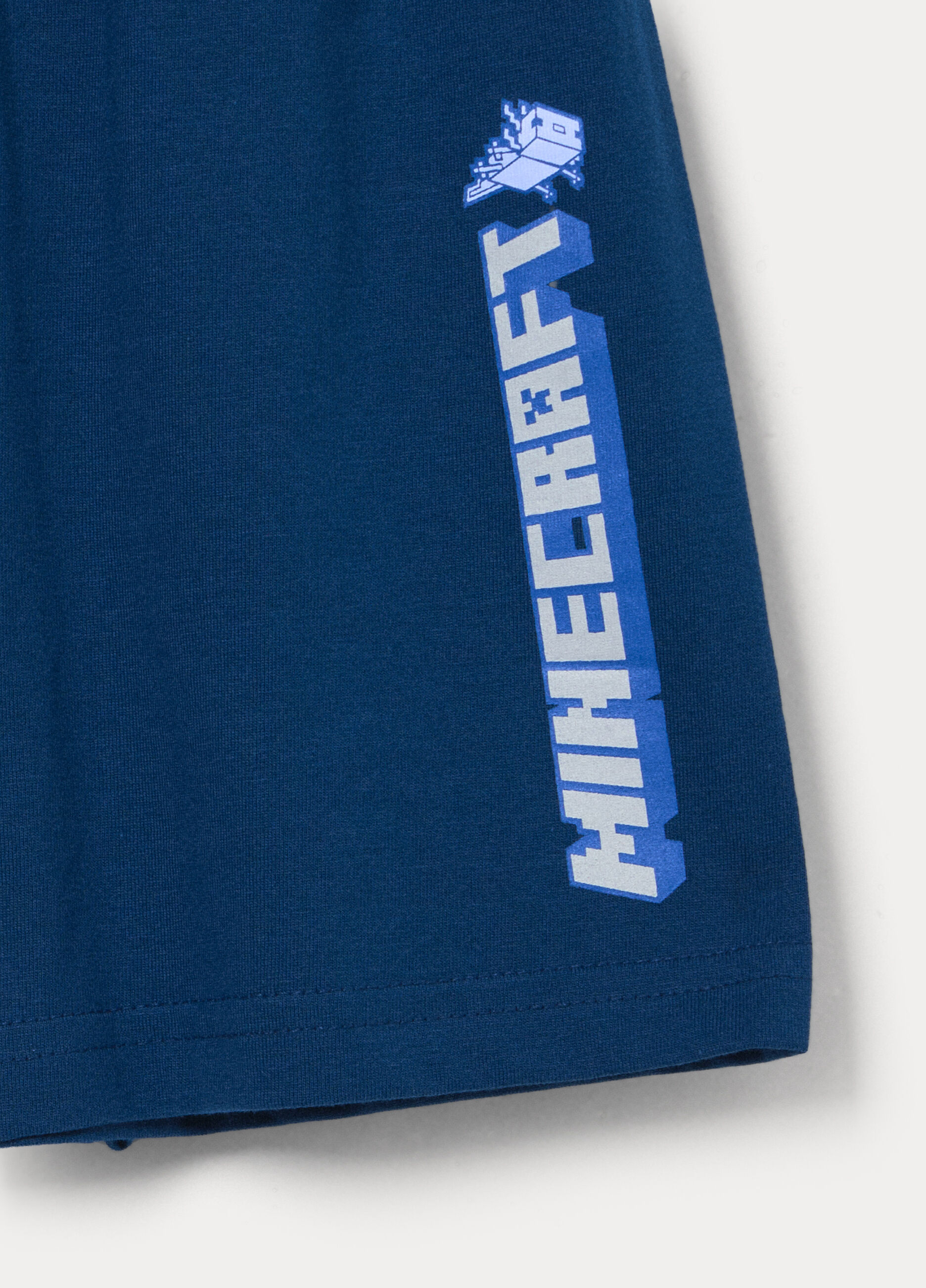 Set pigiama corto Minecraft in jersey di puro cotone bambino