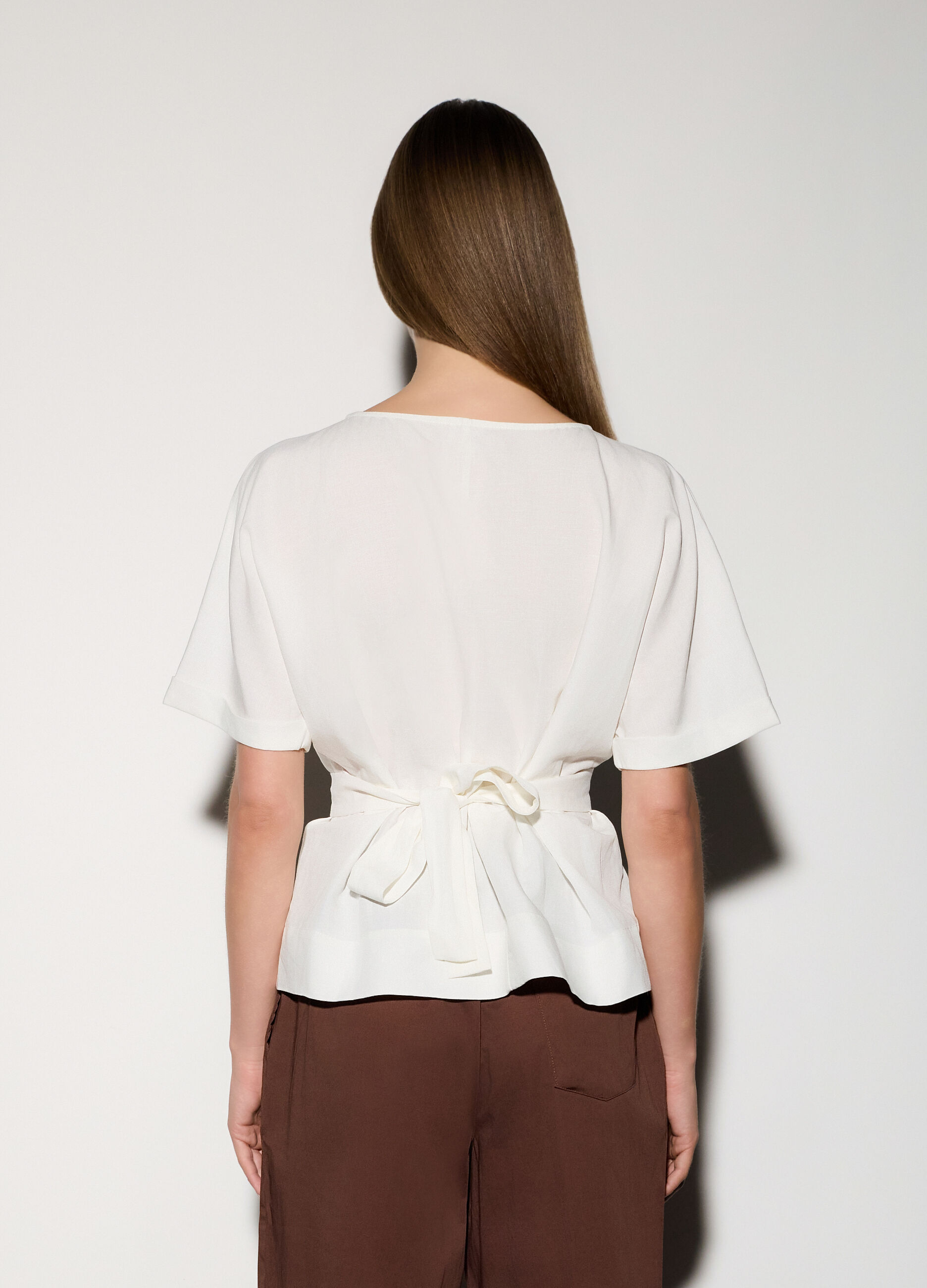 T-shirt girocollo donna_2