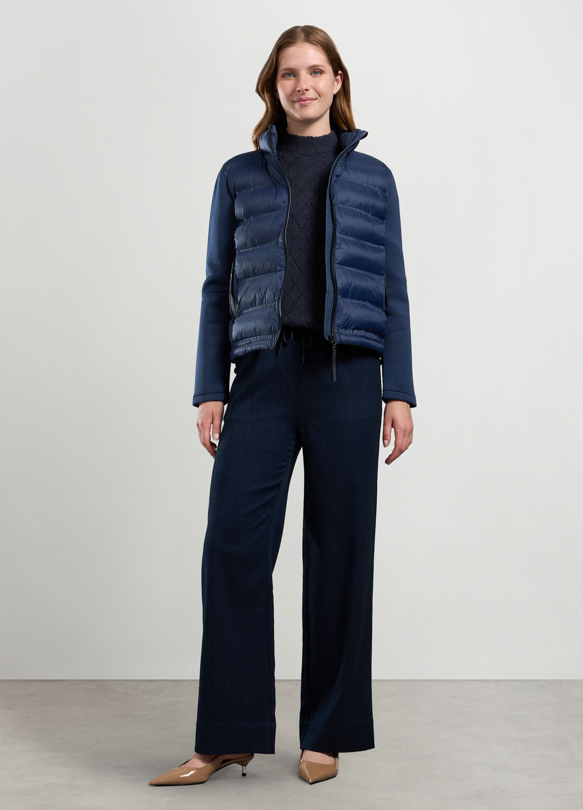 Pantaloni in tweed donna_0