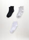 Pack 3 calze corte misto cotone donna_0