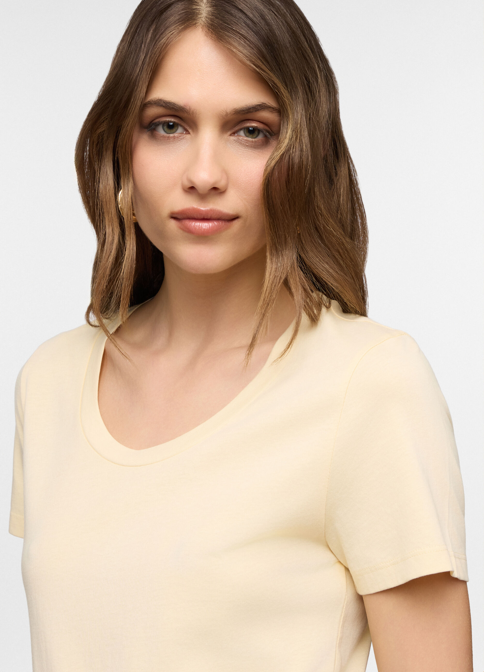 T-shirt girocollo donna_2