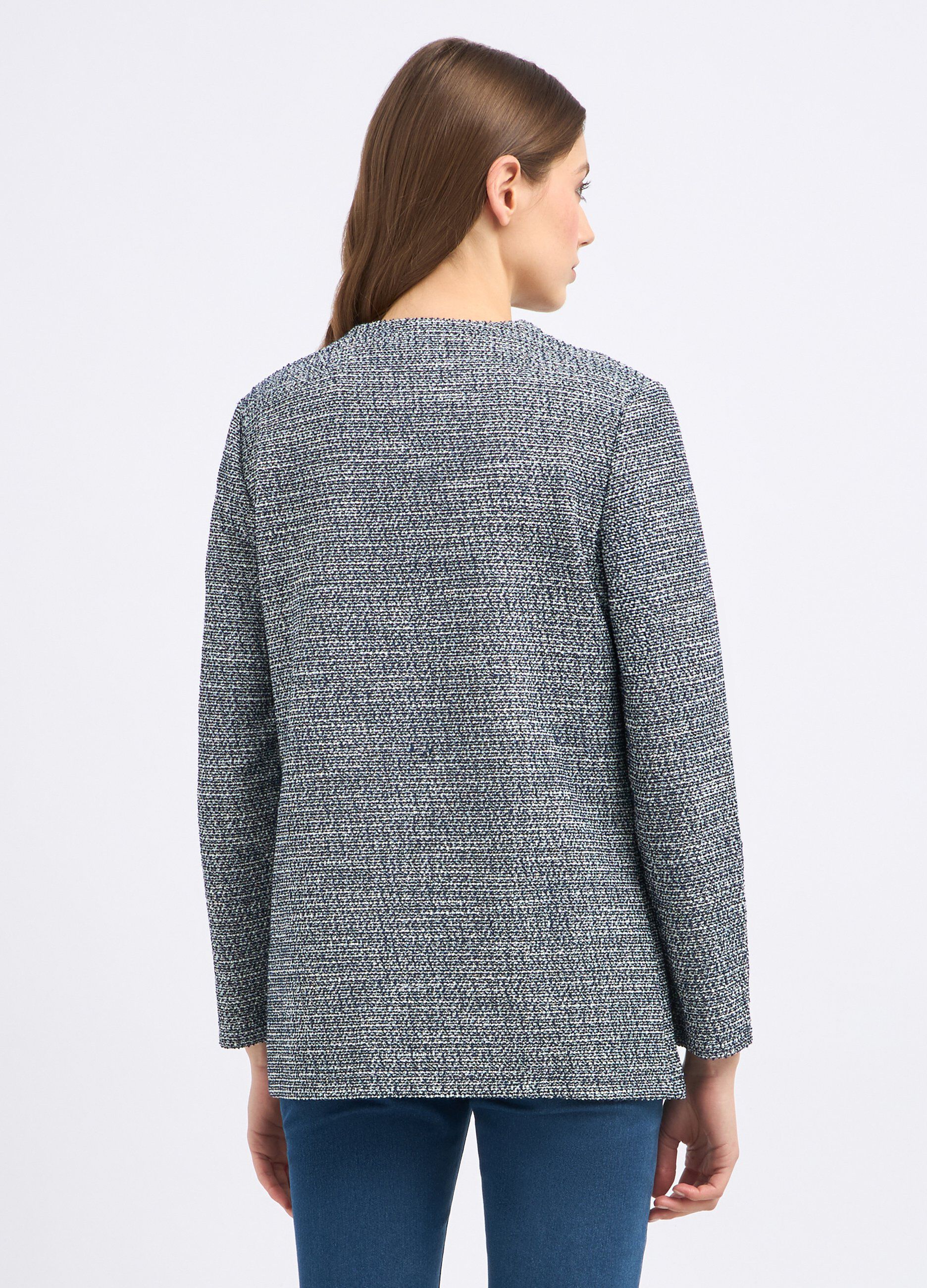 Giacca cardigan con filo lurex_1