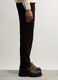 Pantalone cinque tasche in velluto di cotone stretch uomo_1