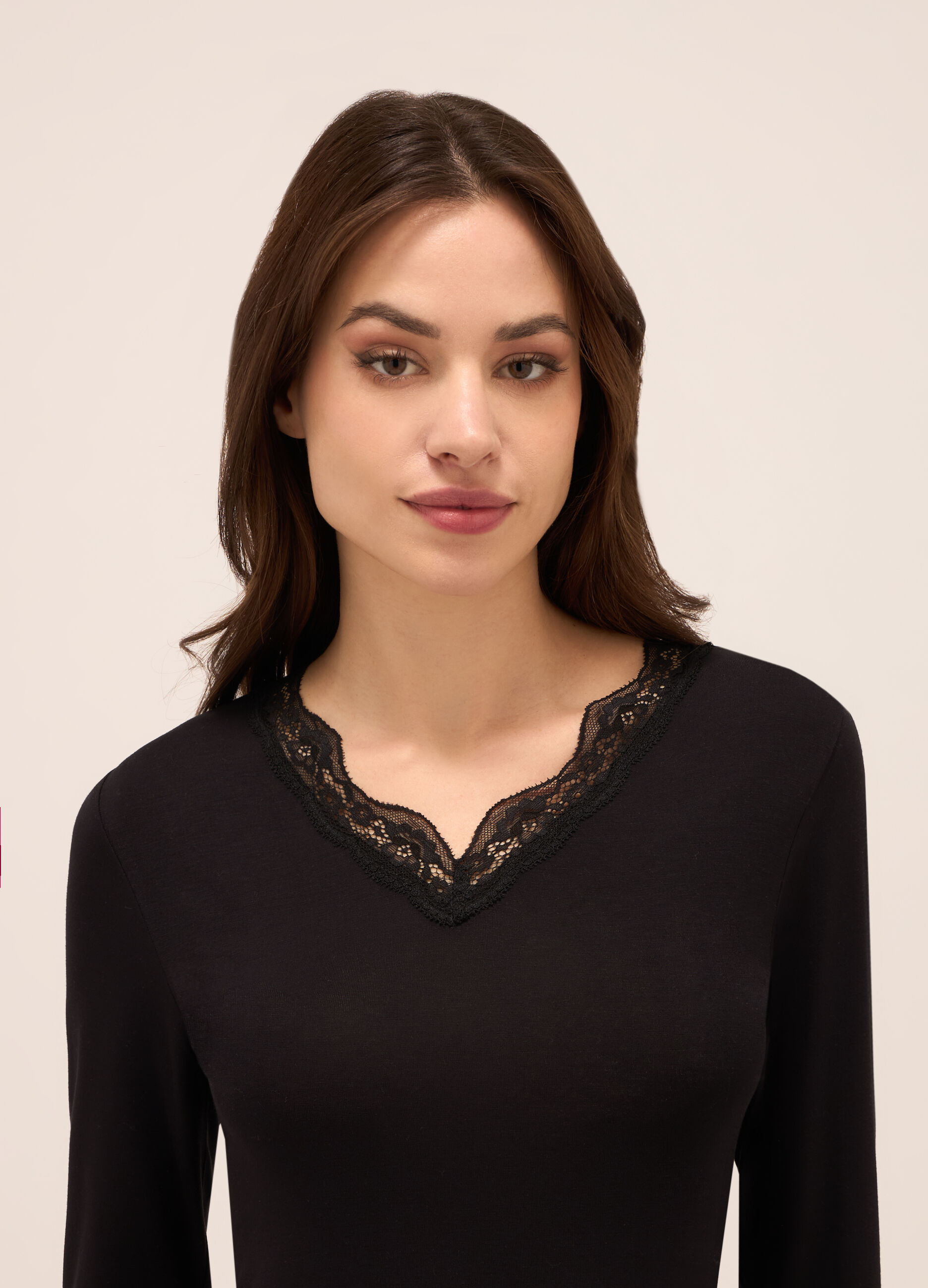T-shirt intima in viscosa stretch donna_2