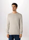 Maglione girocollo in misto viscosa uomo_0