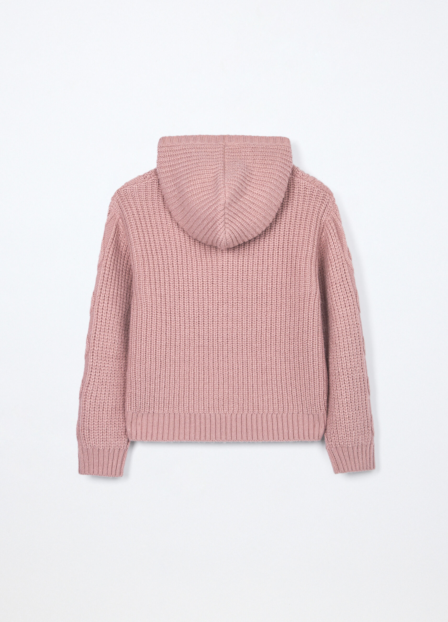 Tricot con cappuccio ragazza_1